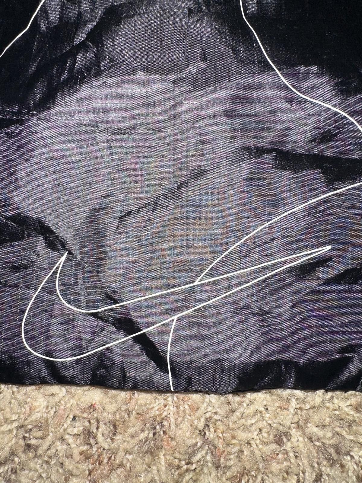 Nike Nike by You ID Shoe Drawstring Bag Backpack Black 12" X 15" Size ONE SIZE - 5 Thumbnail