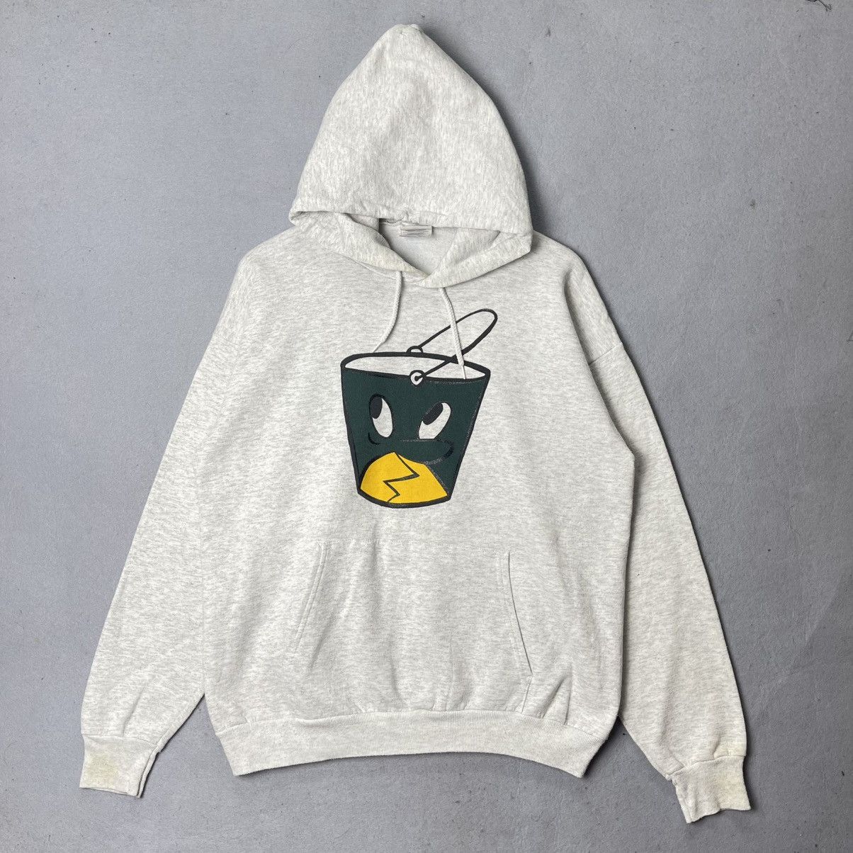 Hanes Vintage Lookout Records Graphic Hoodie Size US L / EU 52-54 / 3 - 1 Thumbnail