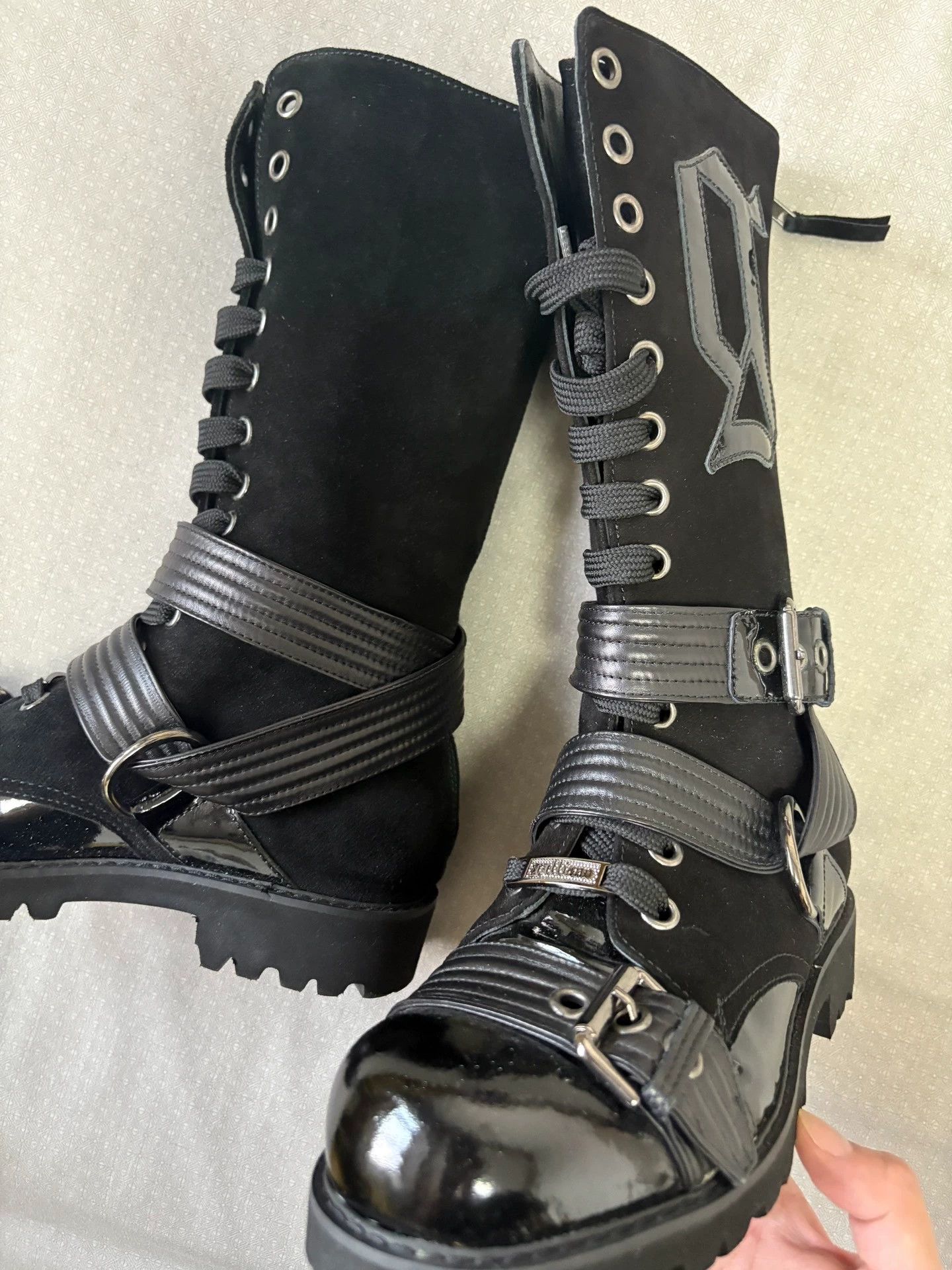 John Galliano John Galliano Vtg Deconstructed Multi-Strap Boot 38/39 Size US 7.5 / IT 37.5 - 7 Thumbnail