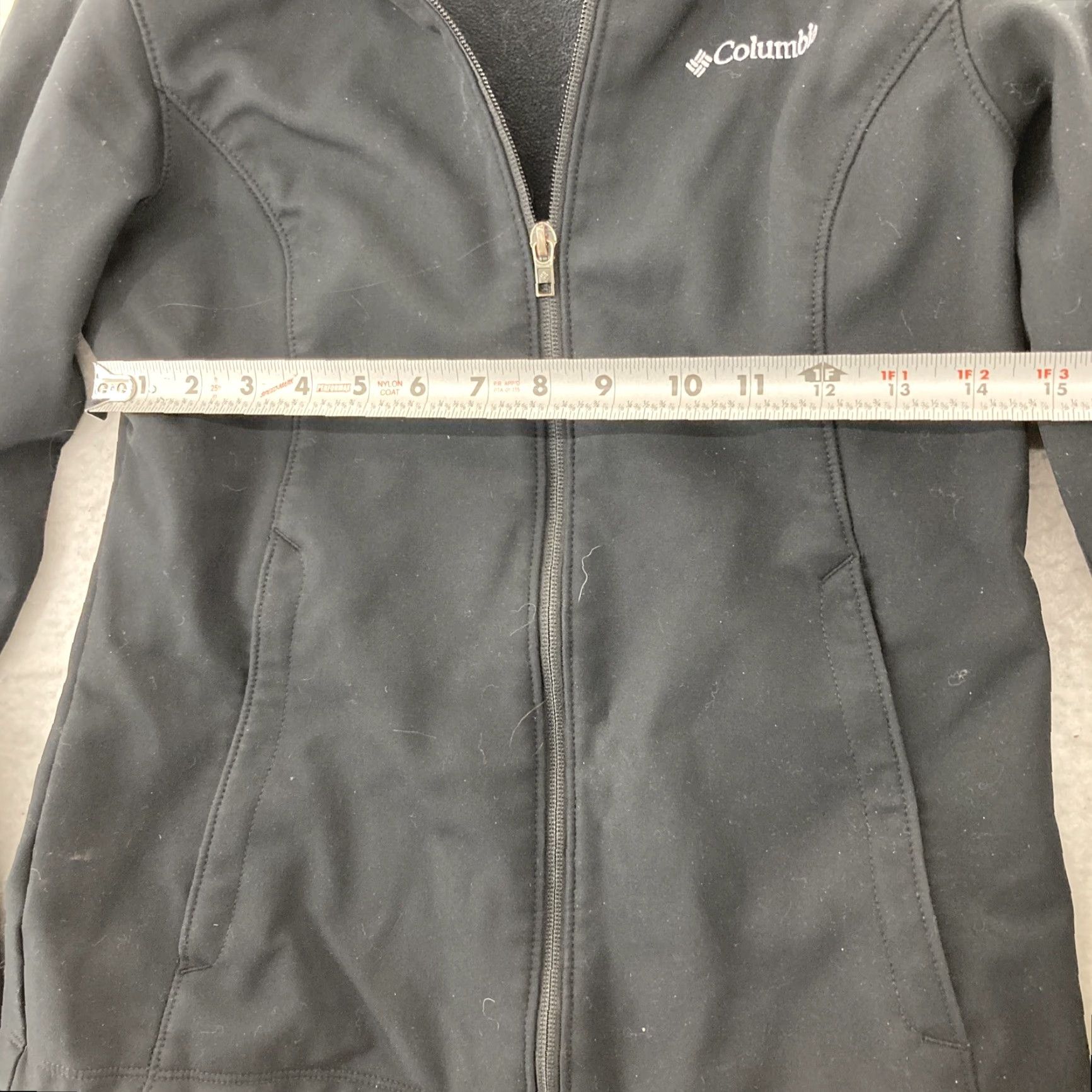 Vintage Columbia Jacket Womens Extra Small Black Full Zip Outdoor Hiking Size XS / US 0-2 / IT 36-38 - 5 Thumbnail