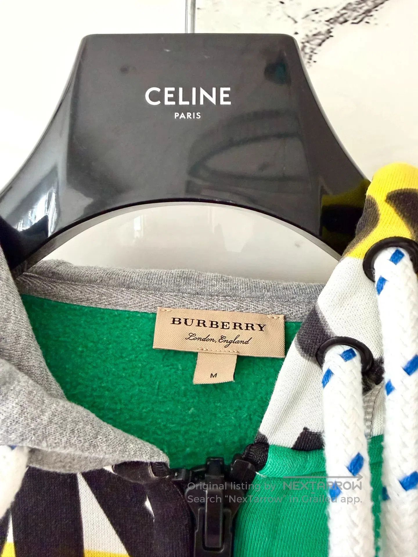 Burberry Burberry Colorful Graffiti Hooded Sweatshirt. Size US M / EU 48-50 / 2 - 2 Thumbnail