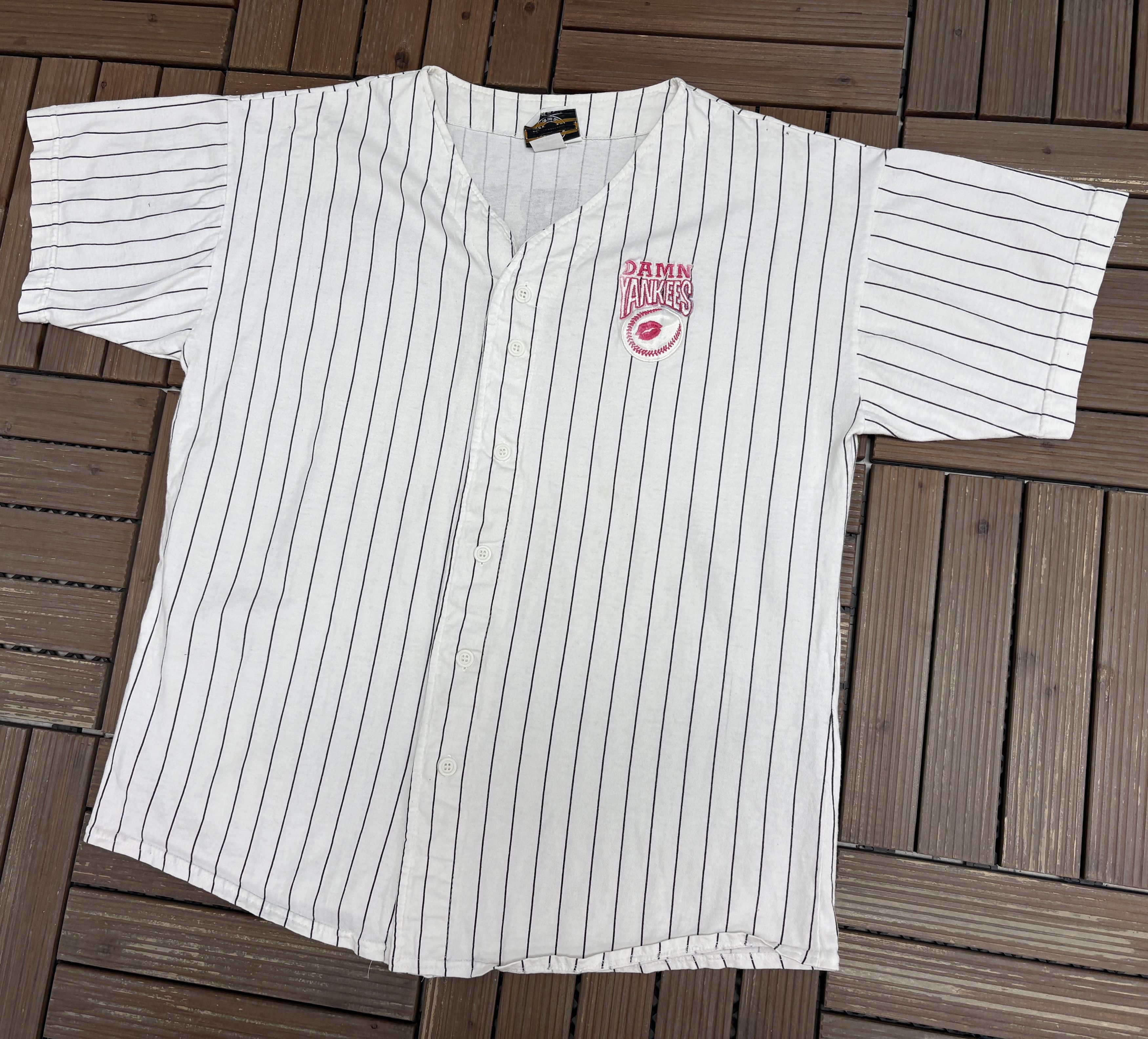 Vintage Damn Yankees Joe Hardy Stitched Vintage Baseball Jersey Size US XL / EU 56 / 4 - 3 Thumbnail