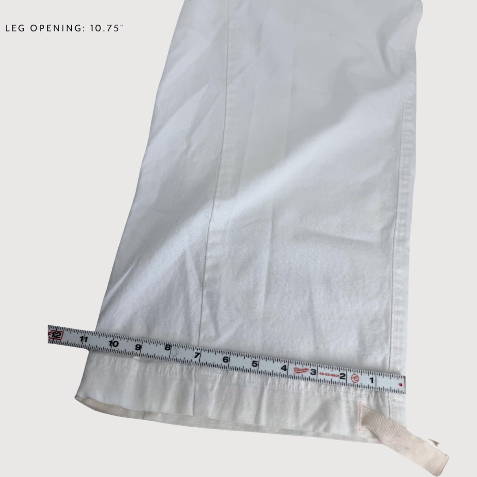 Other Pilcro Anthropologie Tall Crop Wide Leg Workwear Pants Size 36" / US 14 / IT 50 - 9 Thumbnail