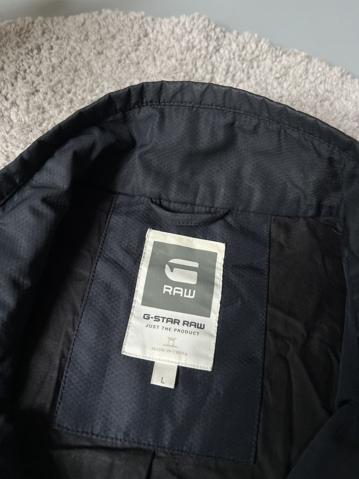 G-Star × Japanese Brand Vintage G-Star Raw Moto Style Nylon Light Jacket Size US L / EU 52-54 / 3 - 8 Thumbnail