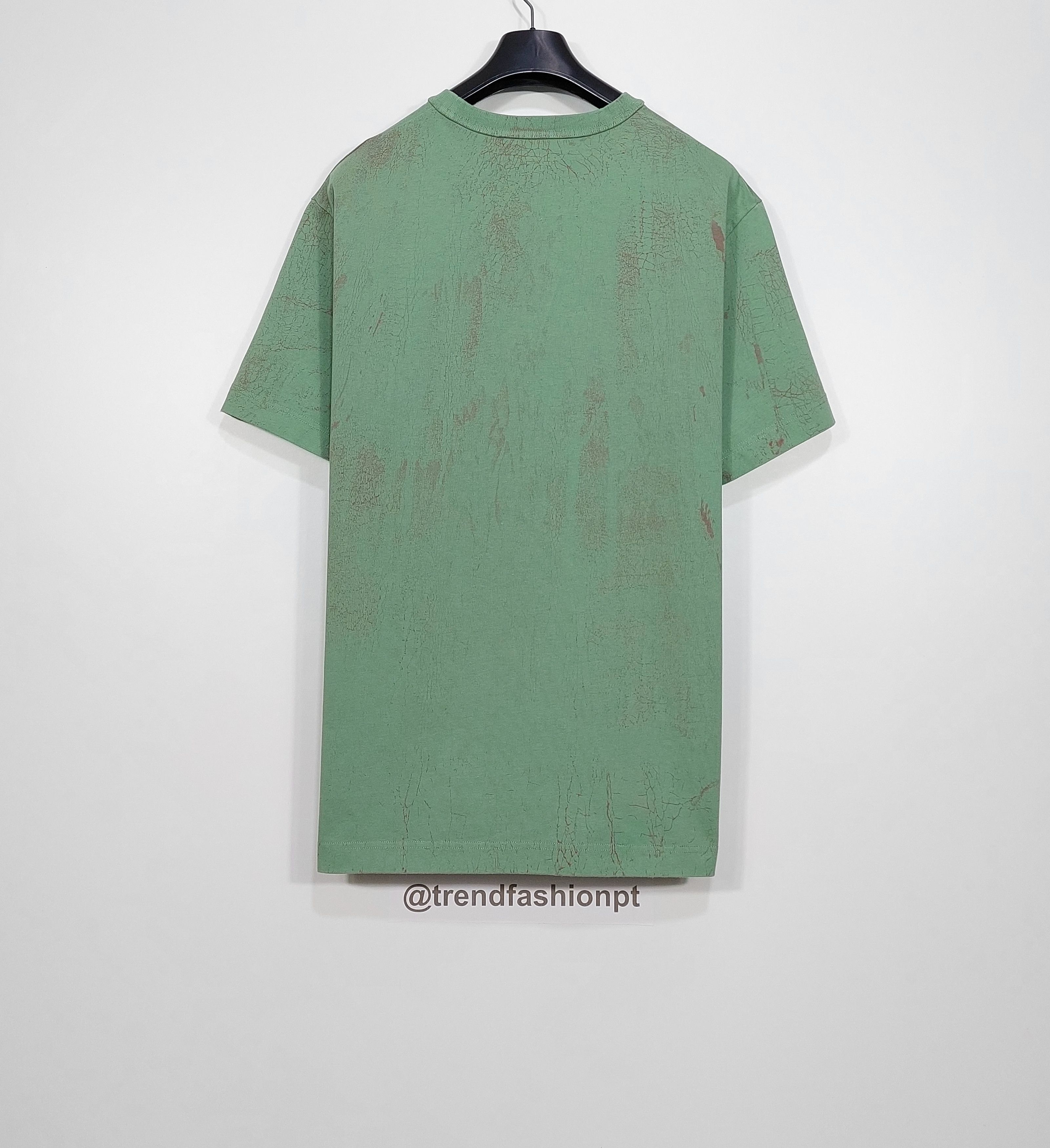 Alexander Wang embossed logo tshirt - kelly green XL Size US XL / EU 56 / 4 - 7 Thumbnail