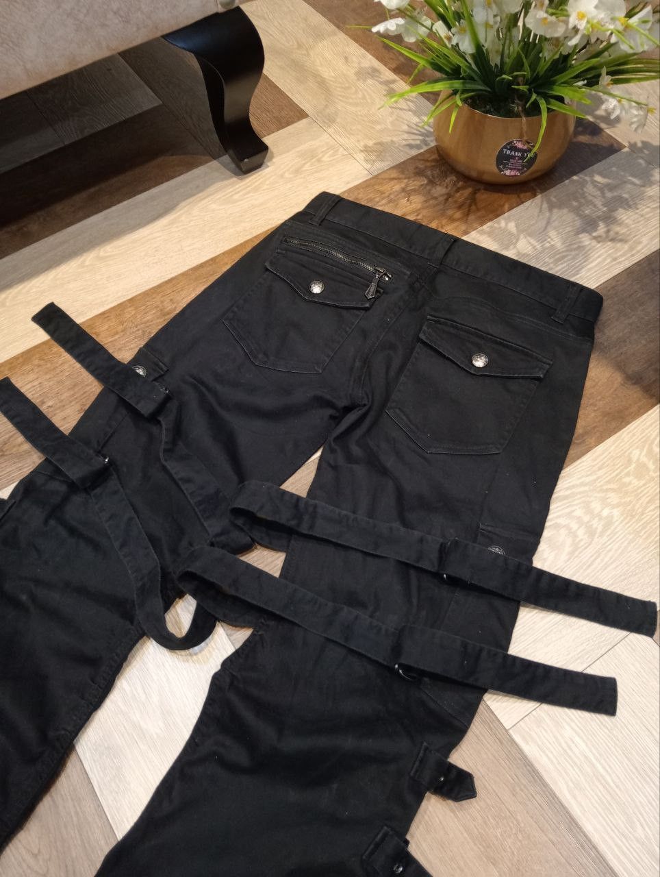 BERNINGS SHO JAPANESE BG-SHO CARGO BANDAGE PANTS SIZE M BLACK Size US 30 / EU 46 - 12 Thumbnail