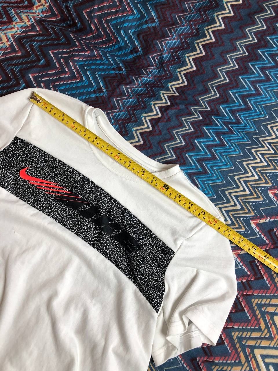 Nike × Vintage 90s Nike Central Swoosh Vintage Y2K Oversized Retro T-Shirt Size US M / EU 48-50 / 2 - 15 Thumbnail