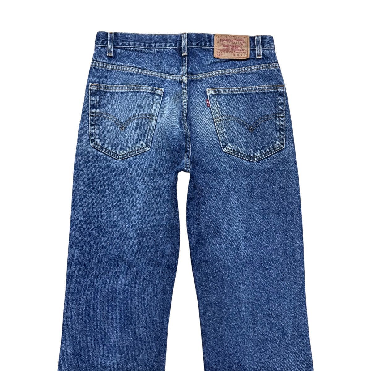 Levi's Vintage 90s Levis 517 Flare Jeans Painter Size US 33 - 9 Thumbnail