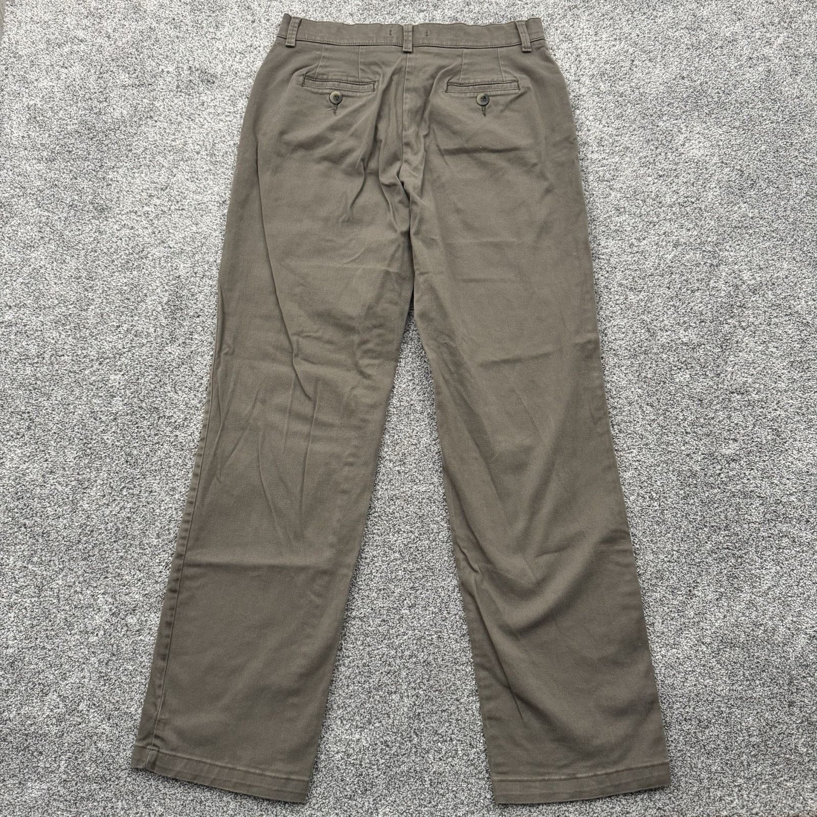 Lee Lee Pants Womens 8 Long Relaxed Straight Casual Y2K Vintage Size 30" / US 8 / IT 44 - 12 Thumbnail