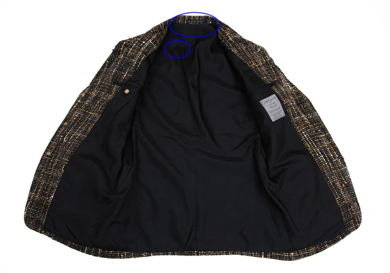 Yohji Yamamoto Yohji Yamamoto Silk Linen T Jacket Multi S Size US S / EU 44-46 / 1 - 11 Thumbnail