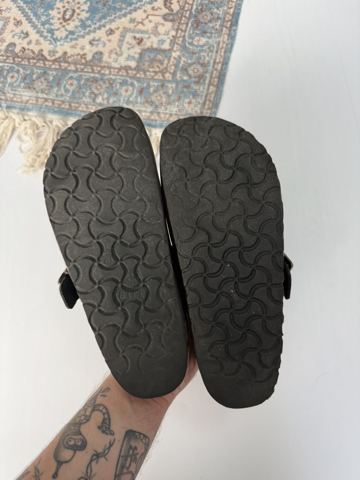 Birkenstock Rare Birkenstock Boston Rock Star Baby Sandals Shoes Size US 8 / IT 38 - 7 Thumbnail