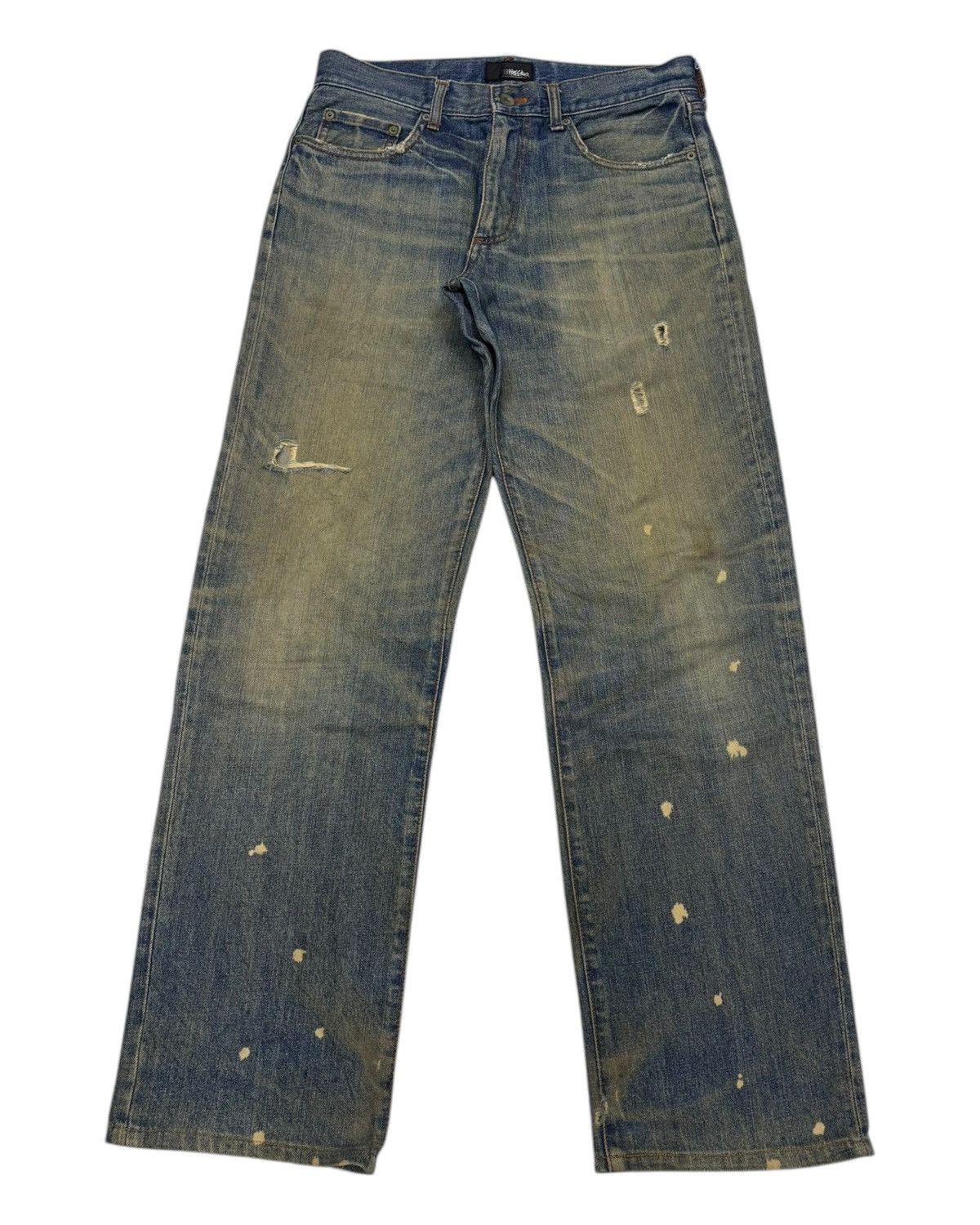 Hysteric Glamour × If Six Was Nine × Mossimo BAGGY JEANS DISTRESSED DENIM MOSSIMO SPORT MUD WASH JEANS Size US 31 - 1 Thumbnail