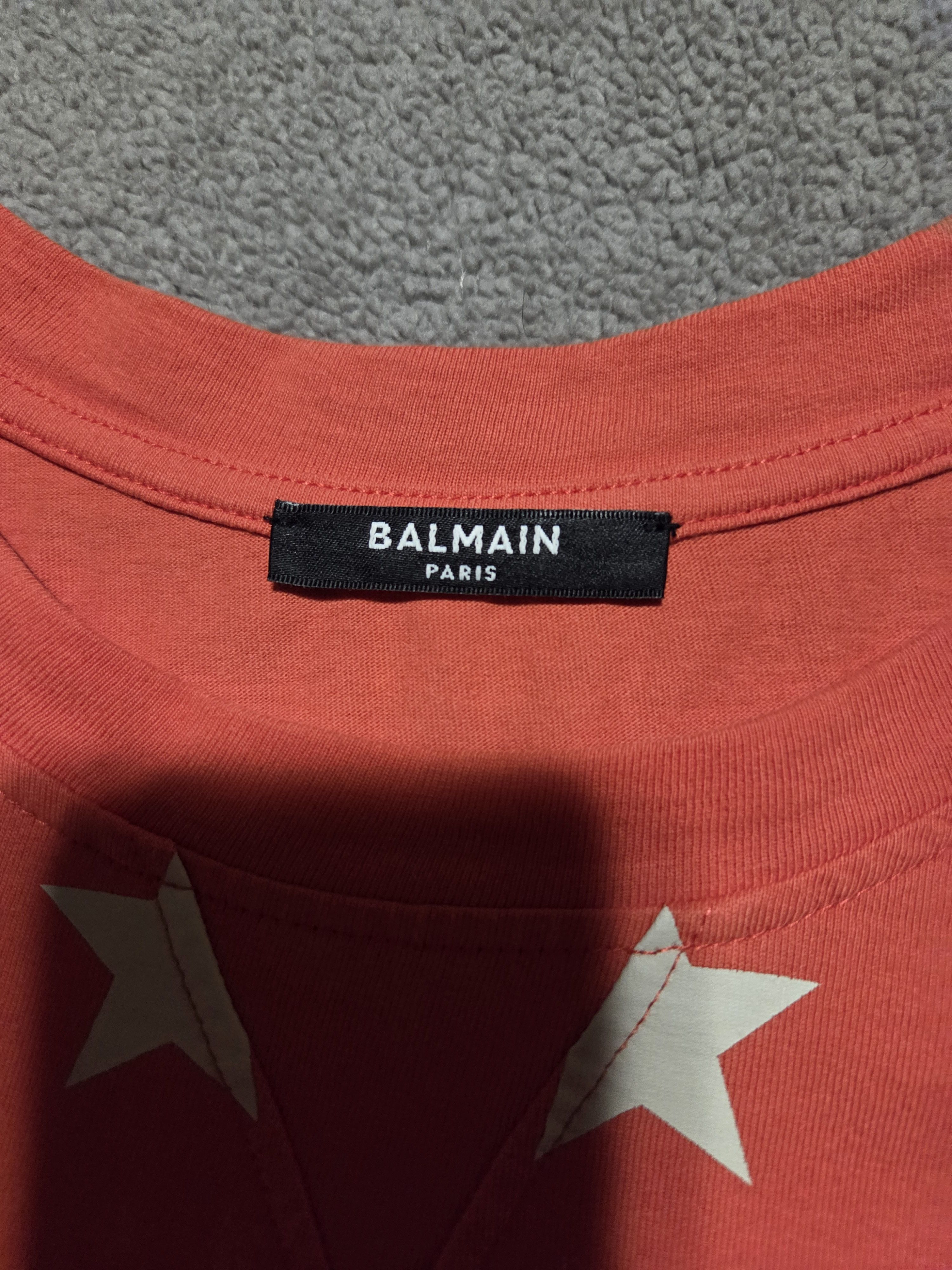 Pierre Balmain Balmain Signature star T-shirt Size US L / EU 52-54 / 3 - 2 Thumbnail