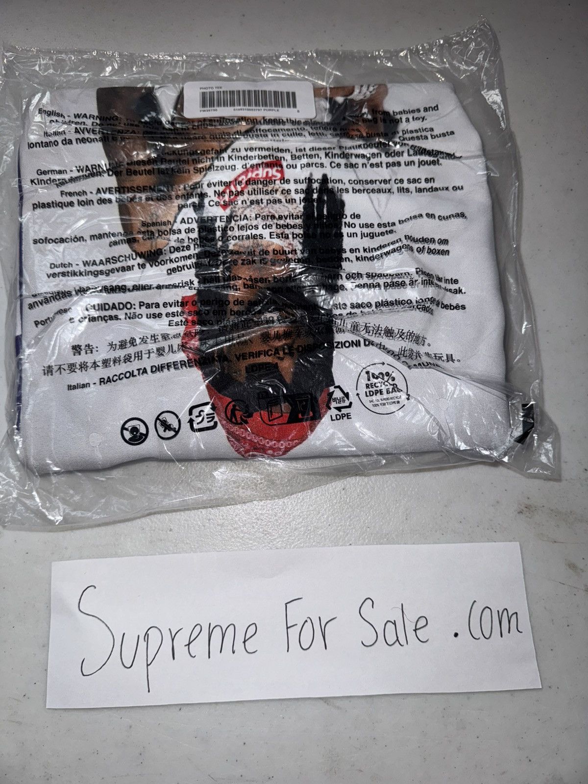 Supreme Supreme Playboi Carti Tee Size US S / EU 44-46 / 1 - 2 Thumbnail