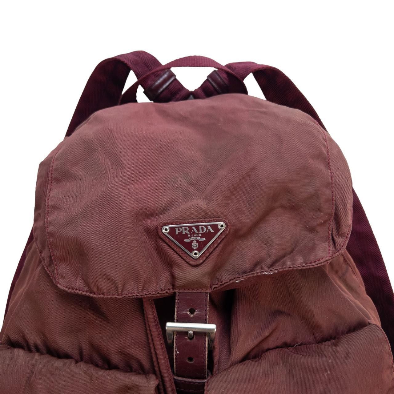 Prada Vintage Prada Multi Pocket Backpack Size ONE SIZE - 5 Thumbnail