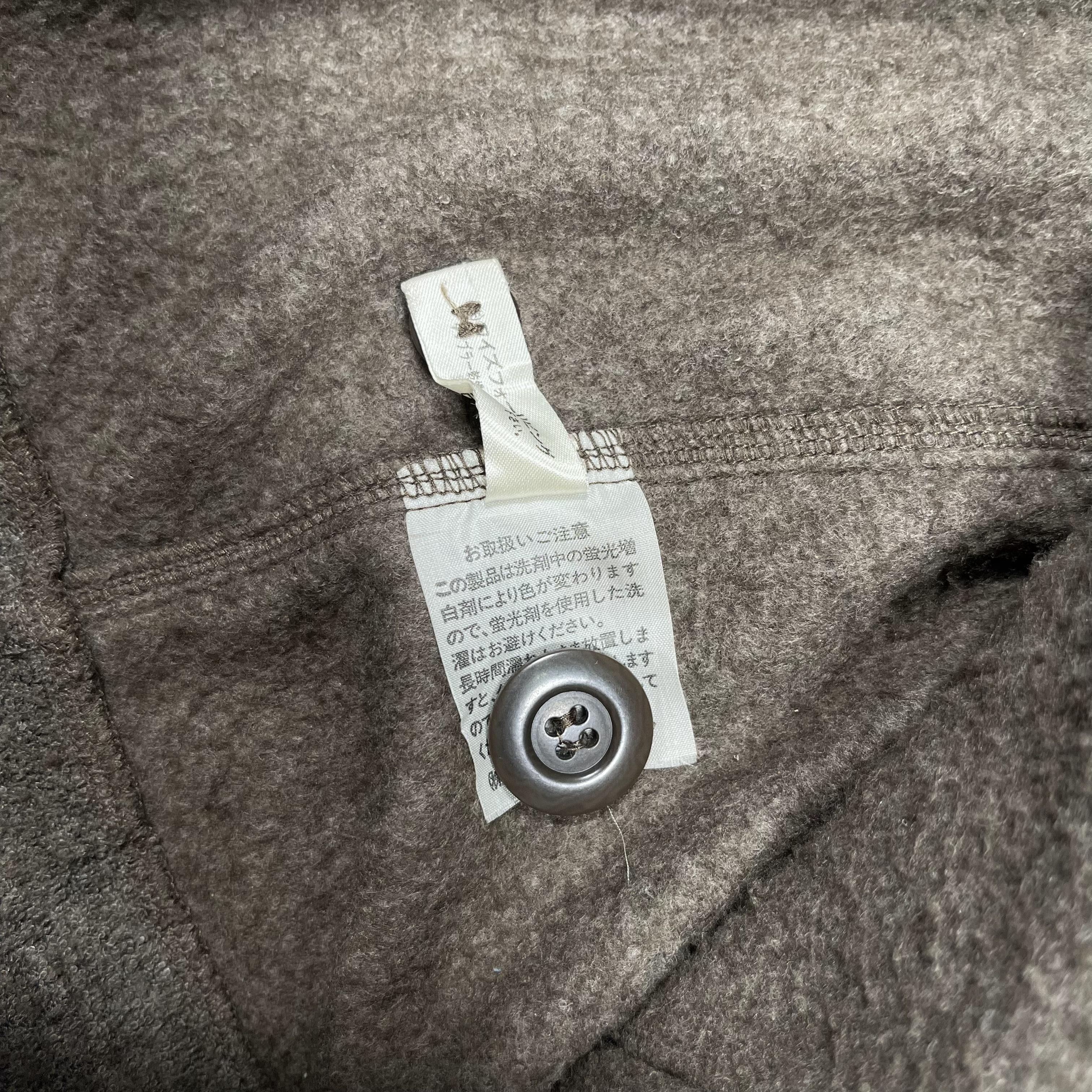 Vintage × Yohji Yamamoto Yohji Yamamoto Ys 1980s Wool Mohair Fleece Oversize Jacket Size US L / EU 52-54 / 3 - 10 Thumbnail
