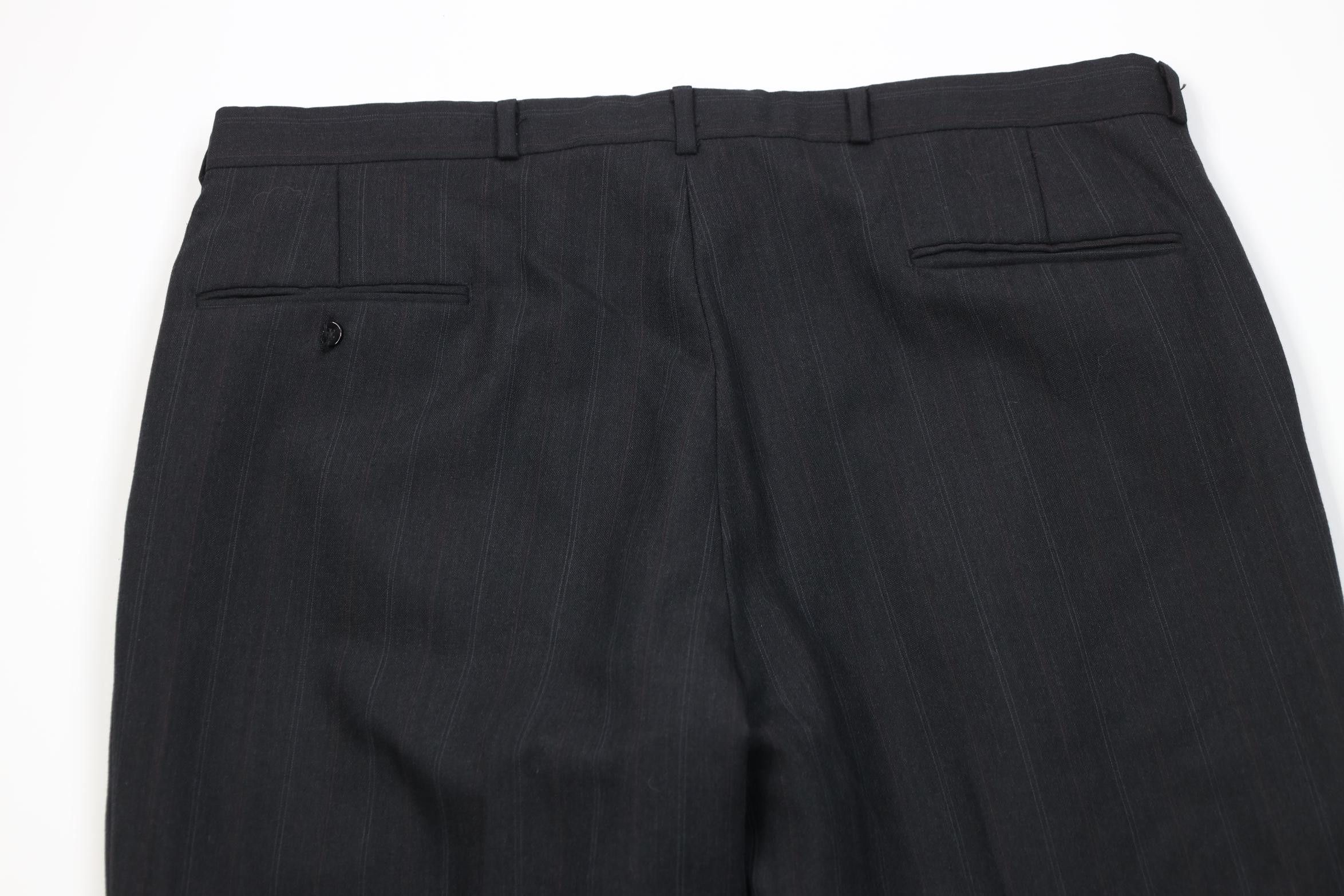 Vintage Vintage 70s Streetwear Knit Striped Wide Leg Chino Pants USA Size US 40 / EU 56 - 9 Thumbnail