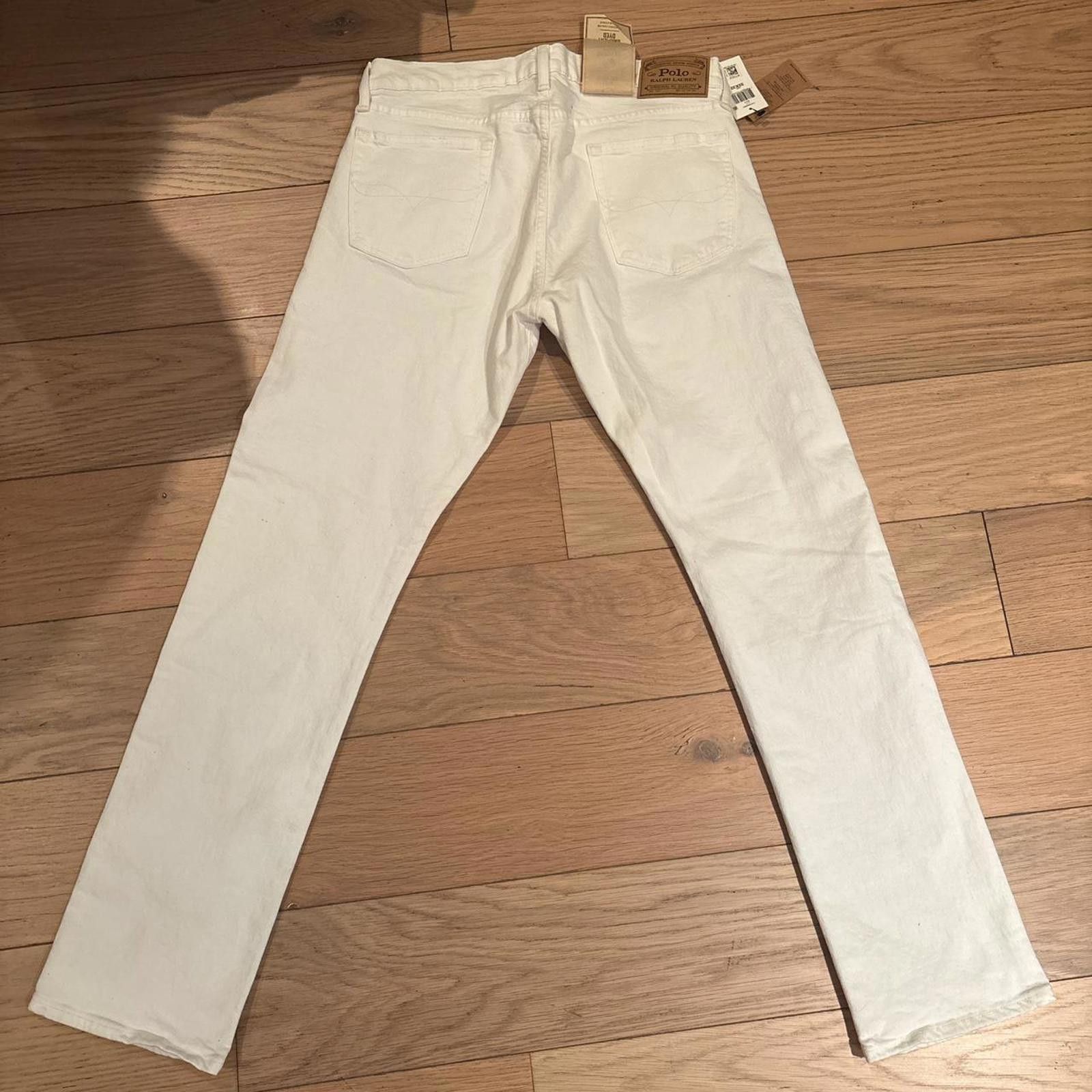 Polo Ralph Lauren White Polo jeans brand new Size US 32 / EU 48 - 2 Thumbnail