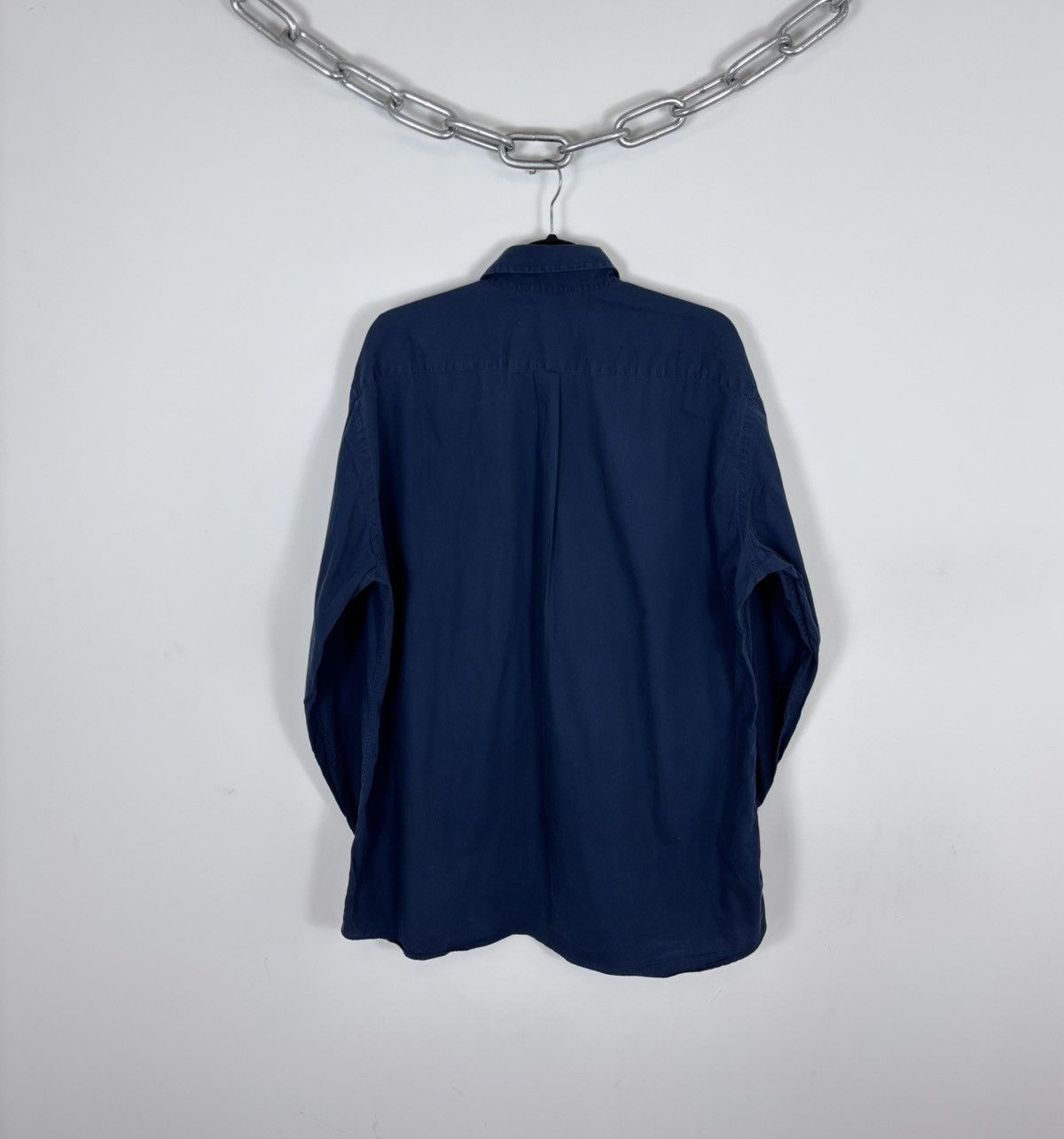 Avirex Vintage Avirex USA Navy Blue Button Up Long Sleeve Shirt Size US XXL / EU 58 / 5 - 15 Thumbnail