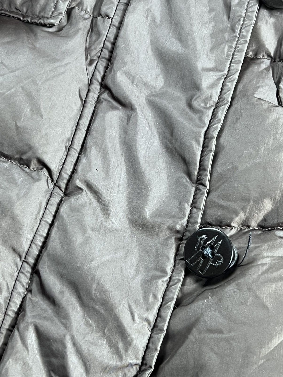 Moncler Moncler Fur Messina Brown Down Coat Size 2 Size M / US 6-8 / IT 42-44 - 18 Thumbnail