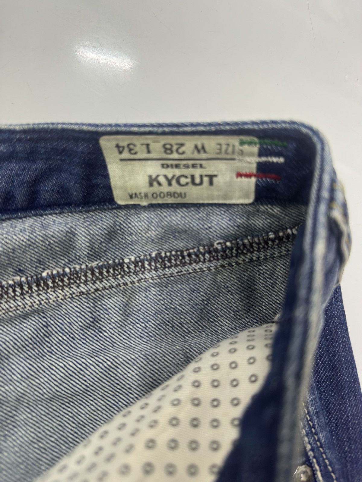 Diesel × Vintage Vintage DIESEL Industry Denim Size US 31 - 12 Thumbnail