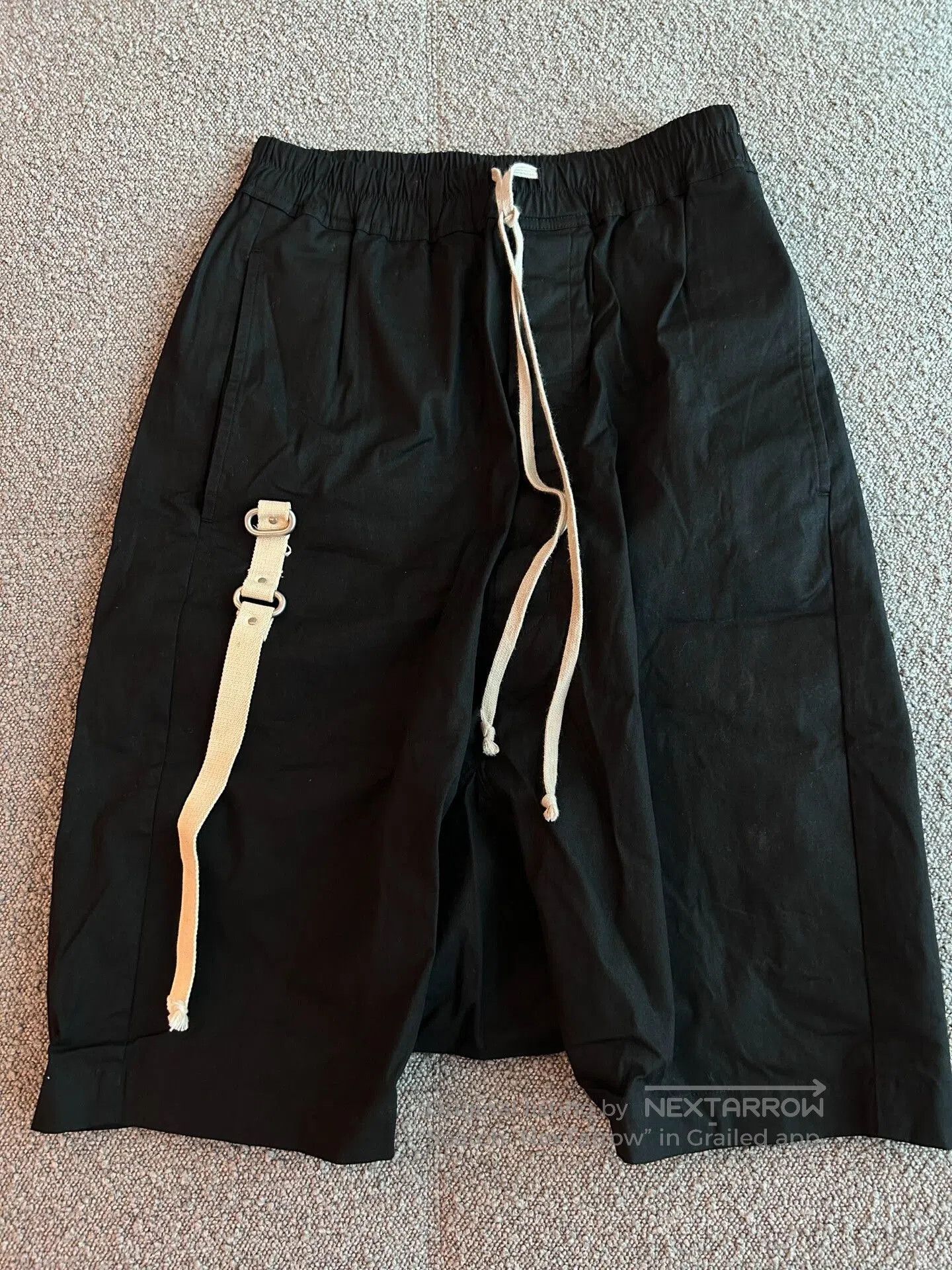 Rick Owens Rick Owens Black Cargo Pants. Size US 26 / EU 42 - 1 Thumbnail