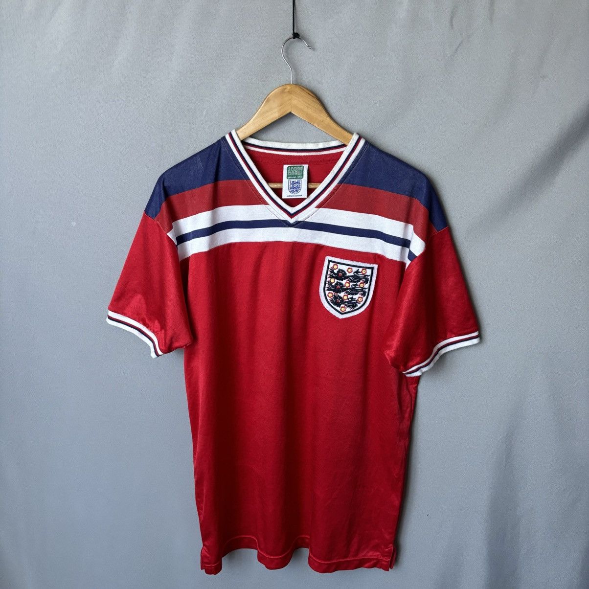 Vintage ScoreDraw FC England vintage jersey large red vintage Size US L / EU 52-54 / 3 - 1 Thumbnail