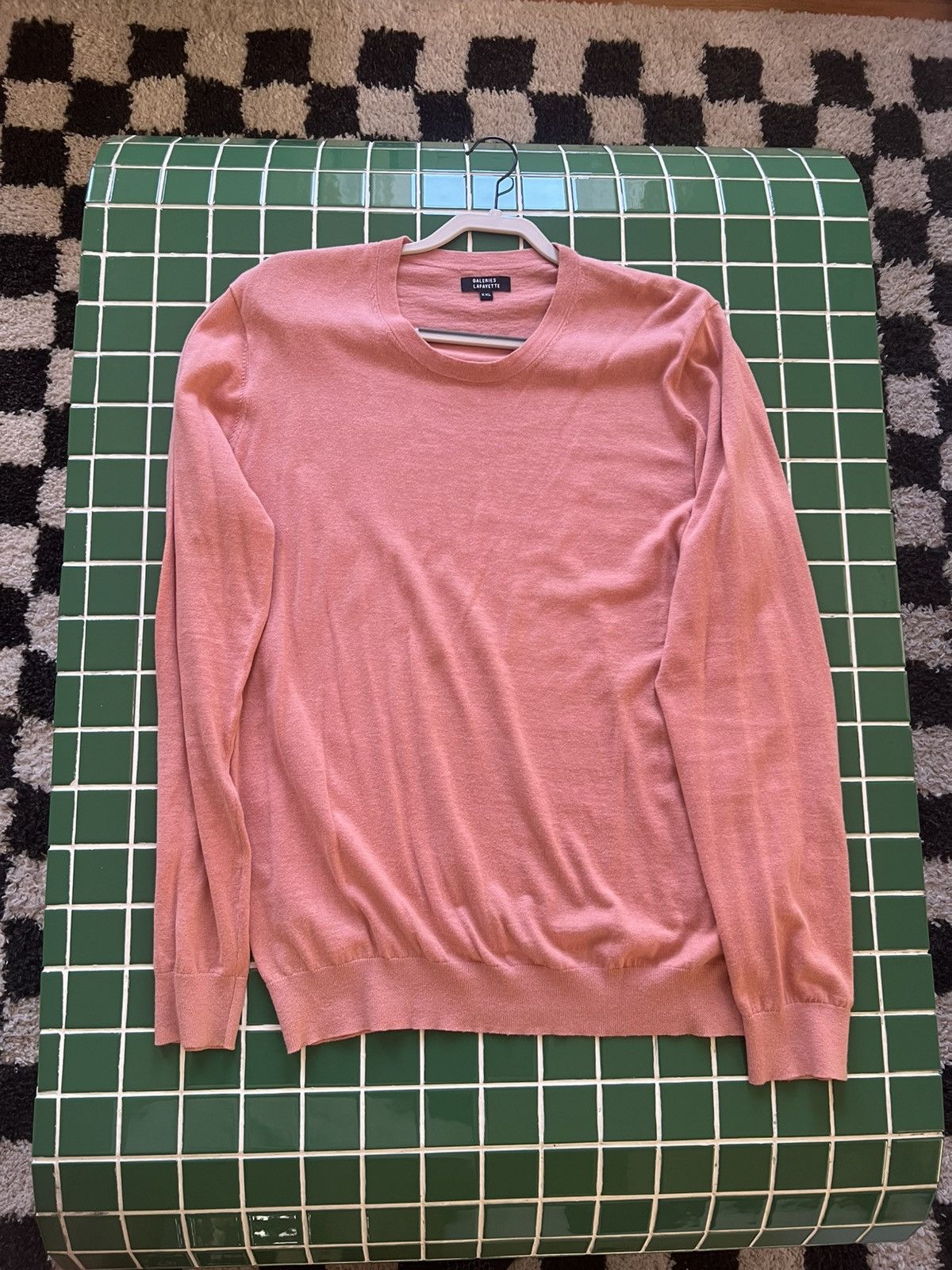 Galeries Lafayette Salmon Orange Galeries Lafayette Sweater Size US XL / EU 56 / 4 - 1 Thumbnail
