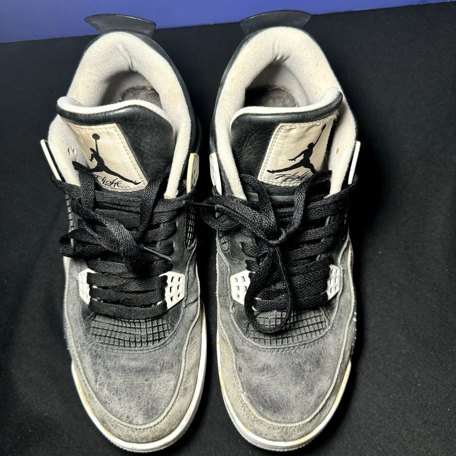 Jordan Brand × Nike Size 9.5 - Nike Air Jordan 4 Retro Fear 2013 Men's Shoes Size US 9.5 / EU 42-43 - 4 Thumbnail
