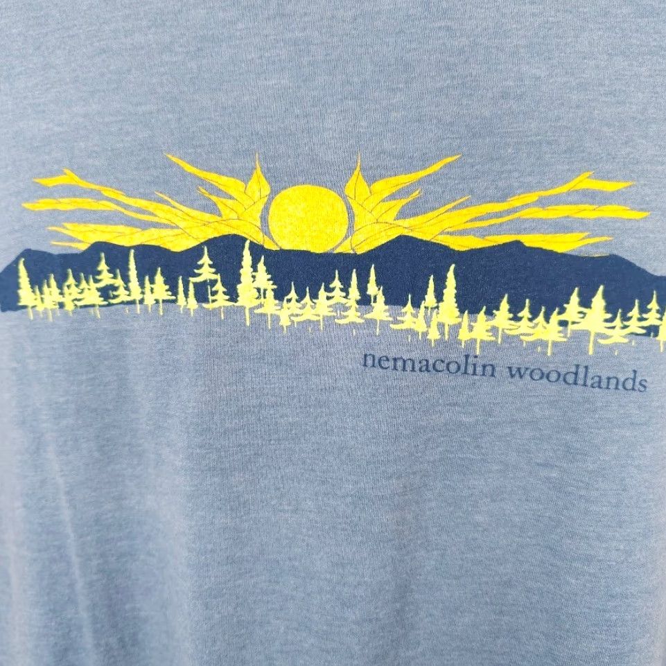 Vintage Nemacolin Woodlands T Shirt Mens XL Blue Travel Destination Tee Size US XL / EU 56 / 4 - 3 Thumbnail