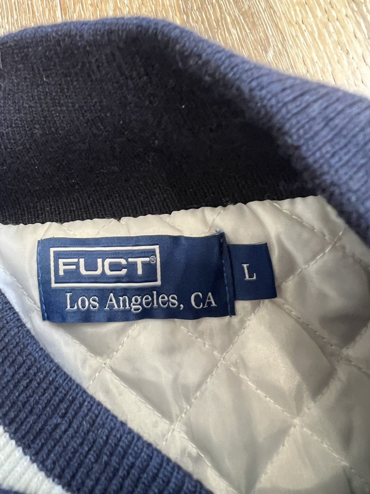 FUCT Fuct Letterman Varsity Jacket Size US L / EU 52-54 / 3 - 3 Thumbnail
