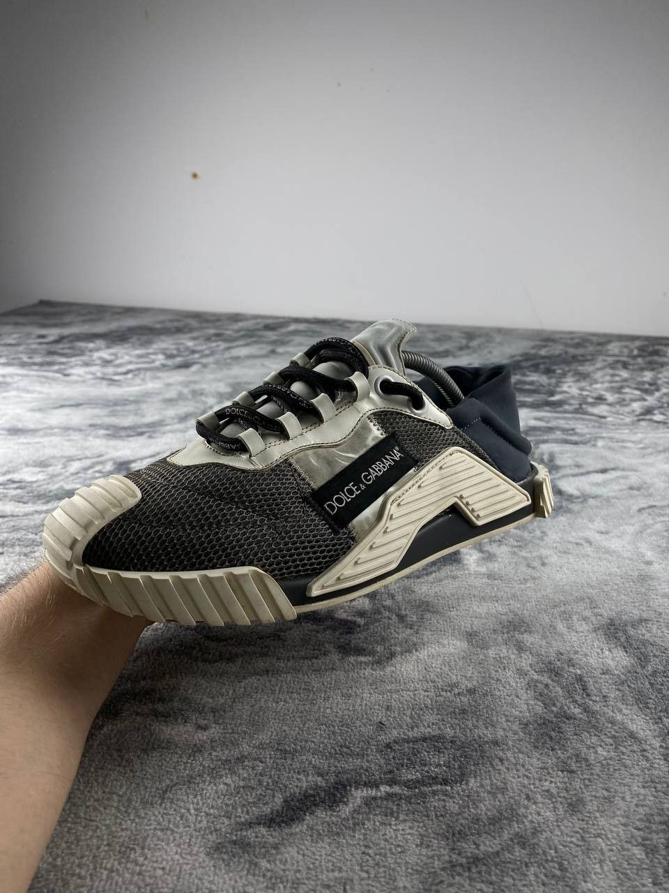 Dolce & Gabbana Dolce & Gabbana NS1 Sneakers Men Size 41 Gray Size US 8 / EU 41 - 11 Thumbnail