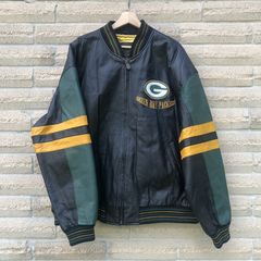 green bay packers jacket leather , nfl coats for men - Ingenious