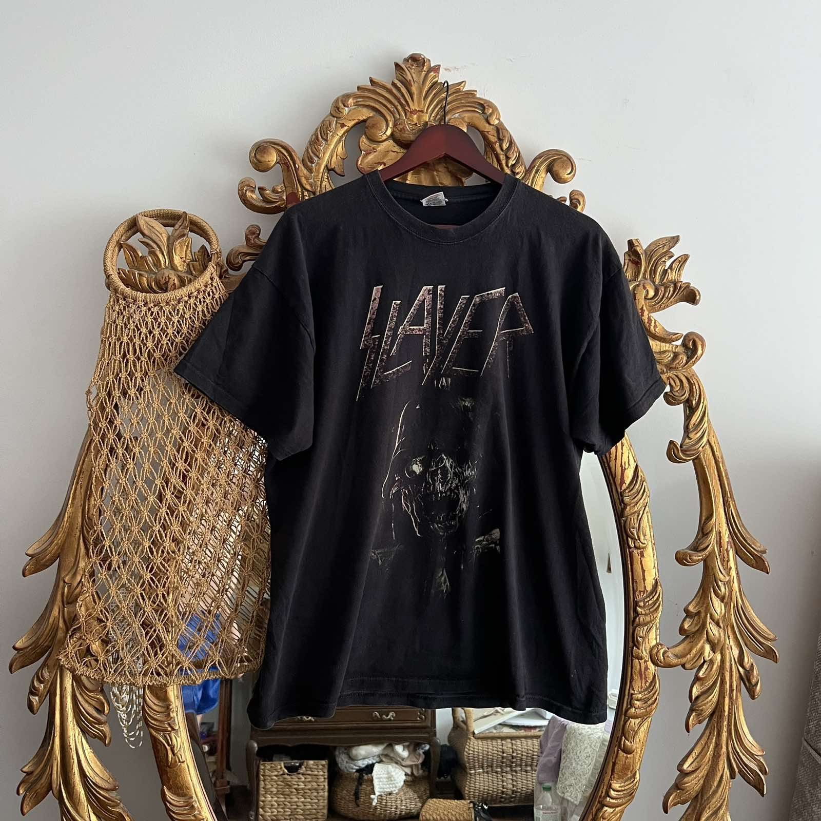 Band Tees × Other × Vintage Vtg SLAYER 2014 Vintage T-shirt Sz XXL Size US XXL / EU 58 / 5 - 1 Thumbnail