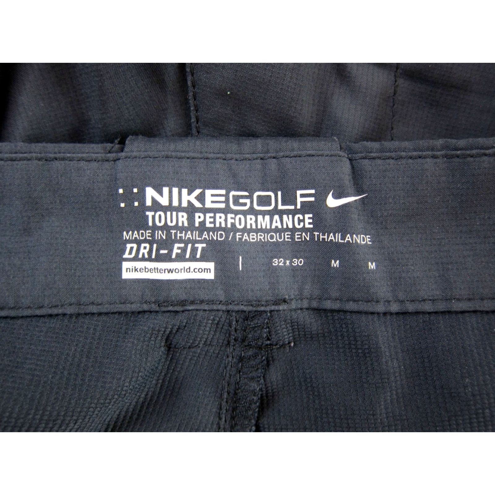Nike Nike Golf Tour Performance Dri-Fit Active Black Pant Men 32 X 30 Size US 30 / EU 46 - 4 Thumbnail