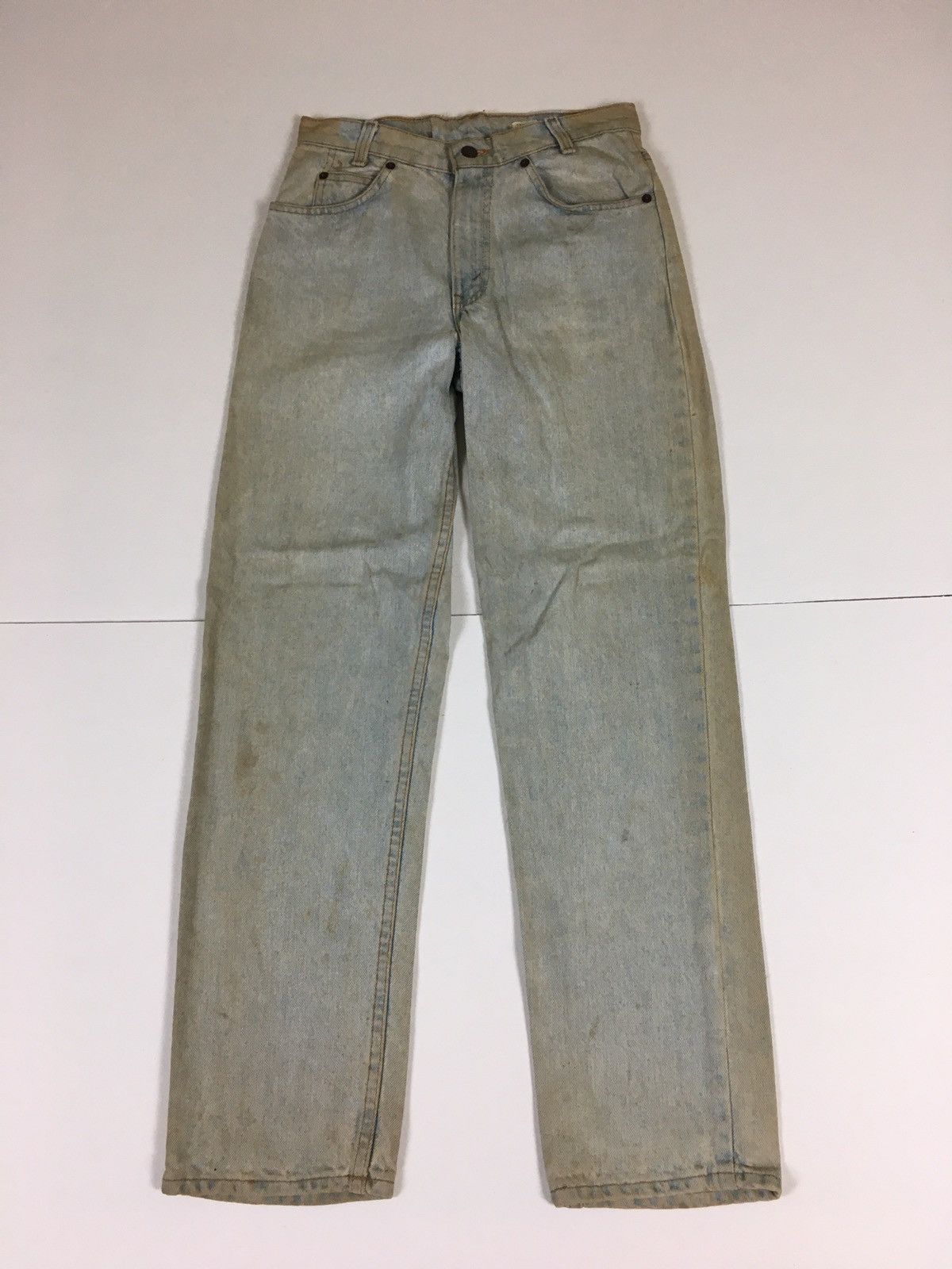 Levi's Vtg 90s Levi’s 550 Orange Tab Relaxed Fit Student Size US 29 - 1 Thumbnail