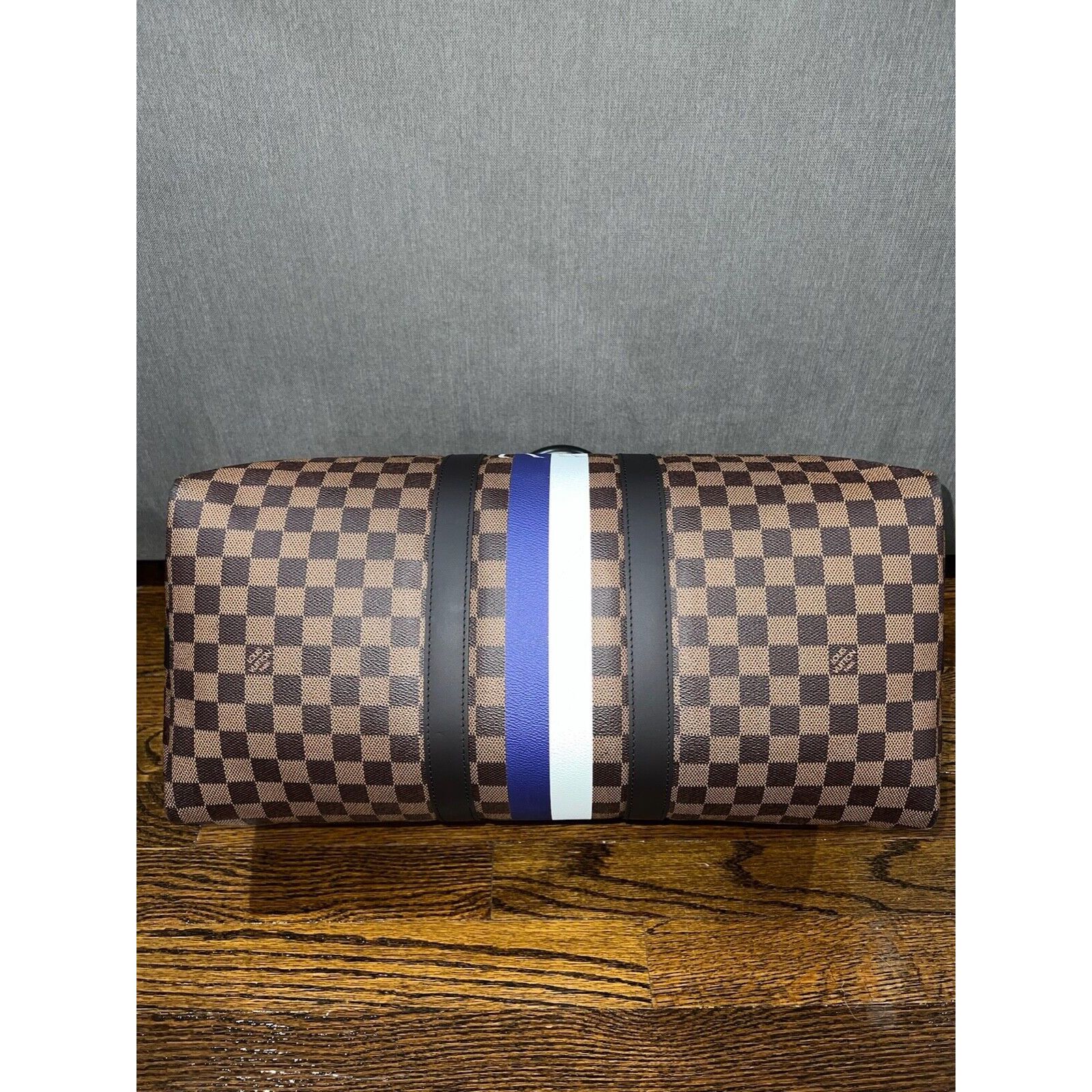 Louis Vuitton Louis Vuitton Keepall Bandouliere Damier Savane Travel Bag Size ONE SIZE - 9 Thumbnail