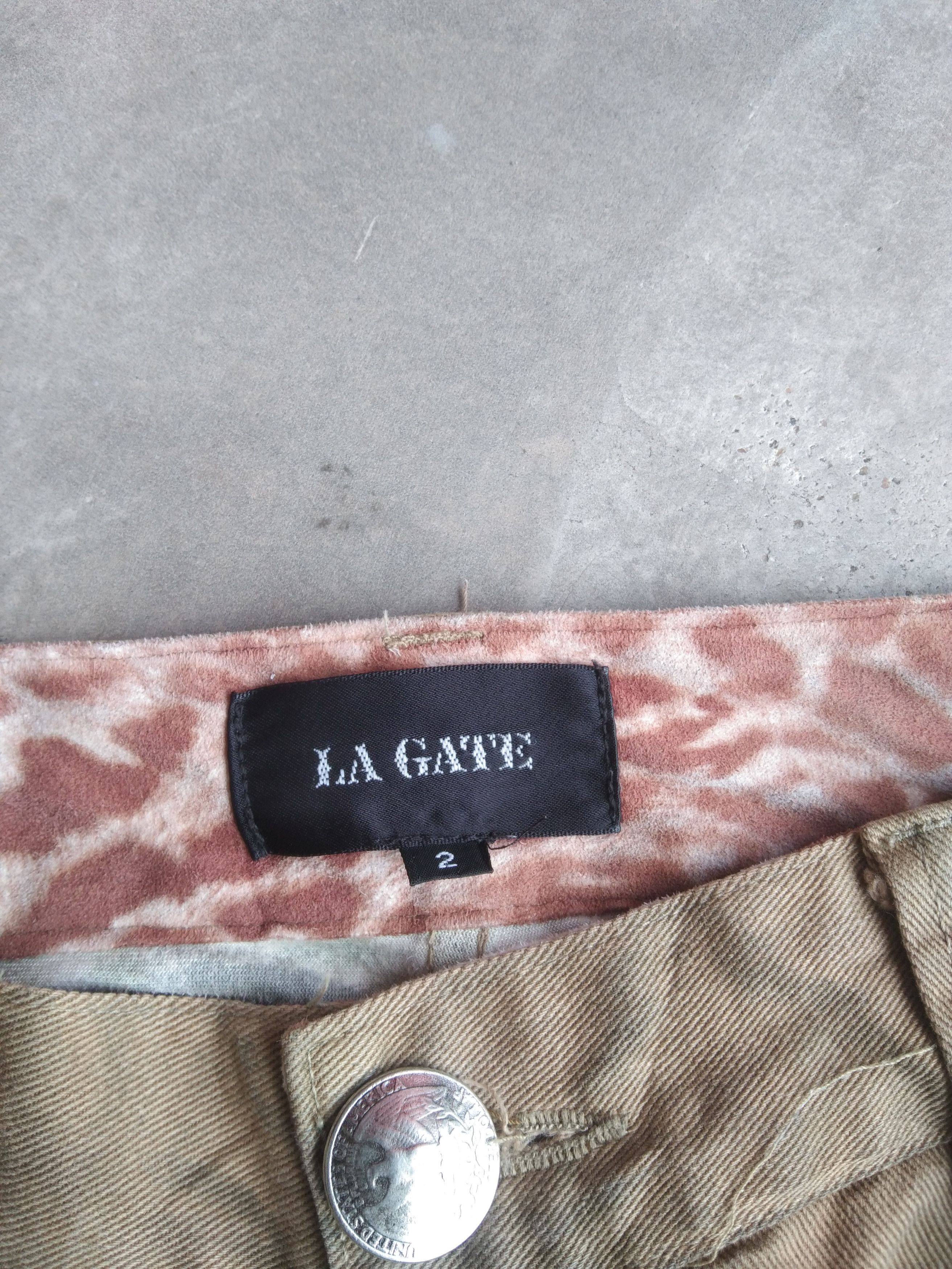 Japanese Brand LA GATE Whisker Boot Cut Pants 30x34 Size US 30 / EU 46 - 10 Thumbnail