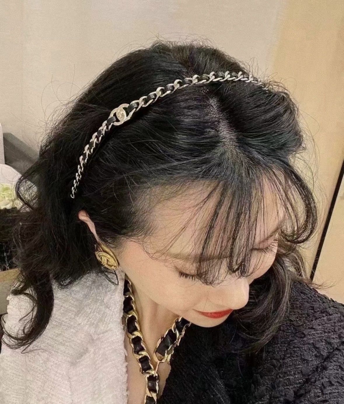 Chanel Chanel Turnlock headband Size ONE SIZE - 10 Thumbnail