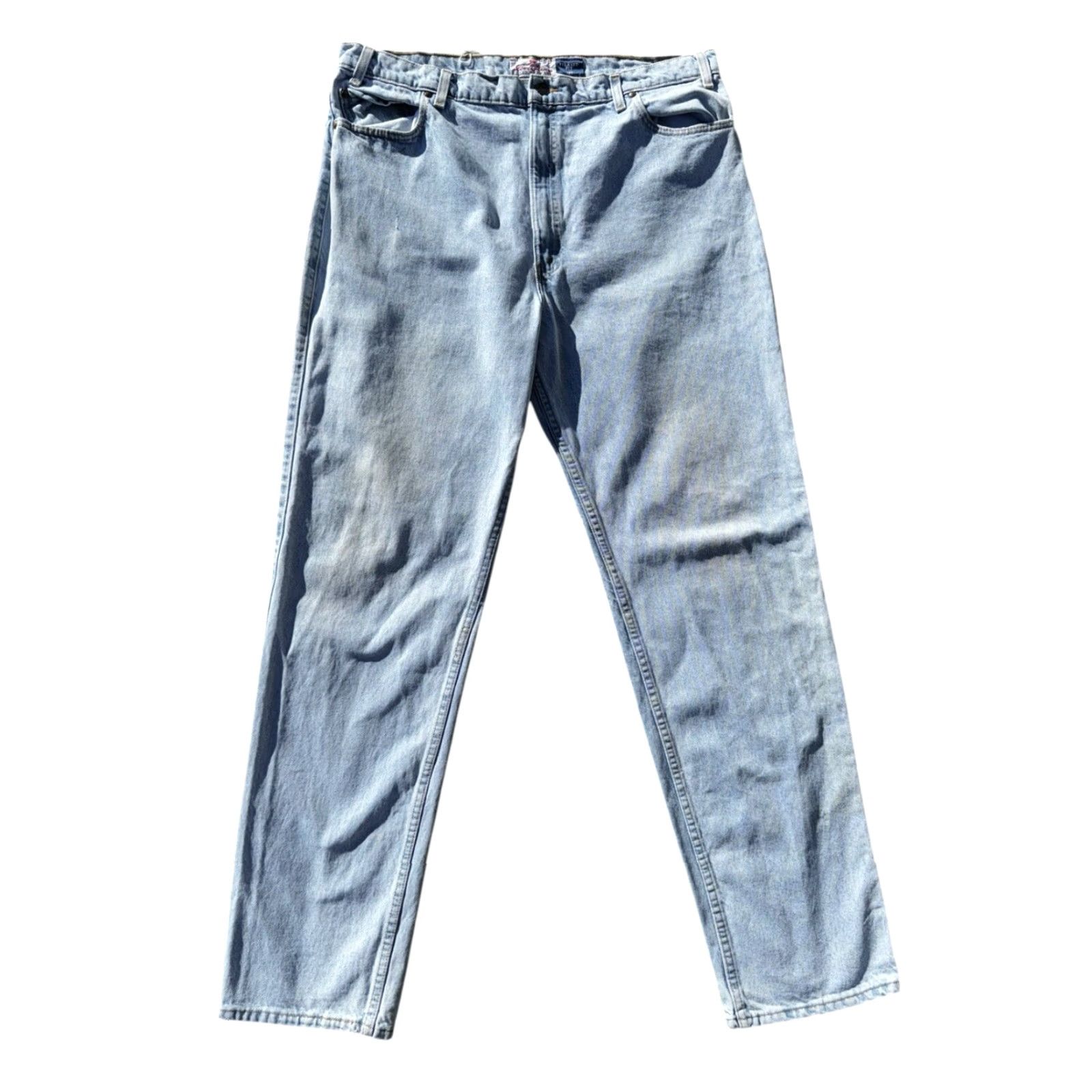 Levi's VINTAGE Levi's 540 Jeans Sz 34x36 RARE blue straight Mens 1990s Copper Tab Jeans 34 36 Size US 34 / EU 50 - 2 Thumbnail