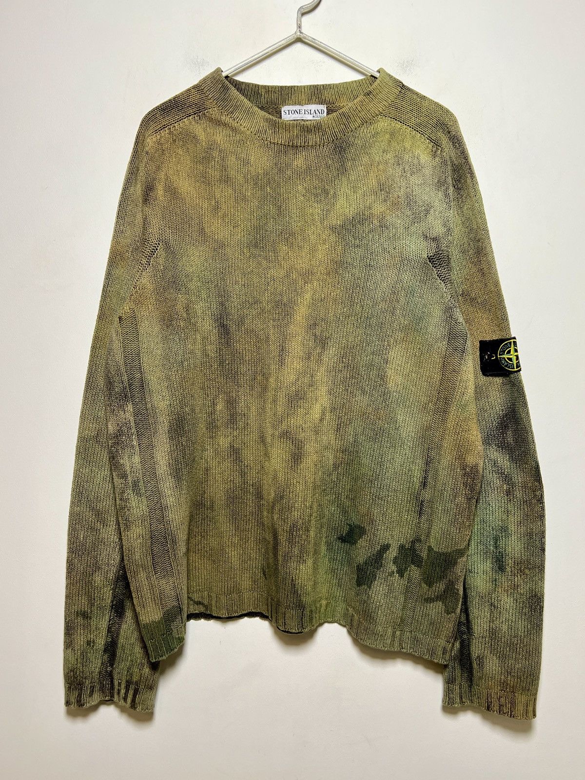 Stone Island stone island y2k painters sweater 1/1 vintage Size US XL / EU 56 / 4 - 2 Thumbnail