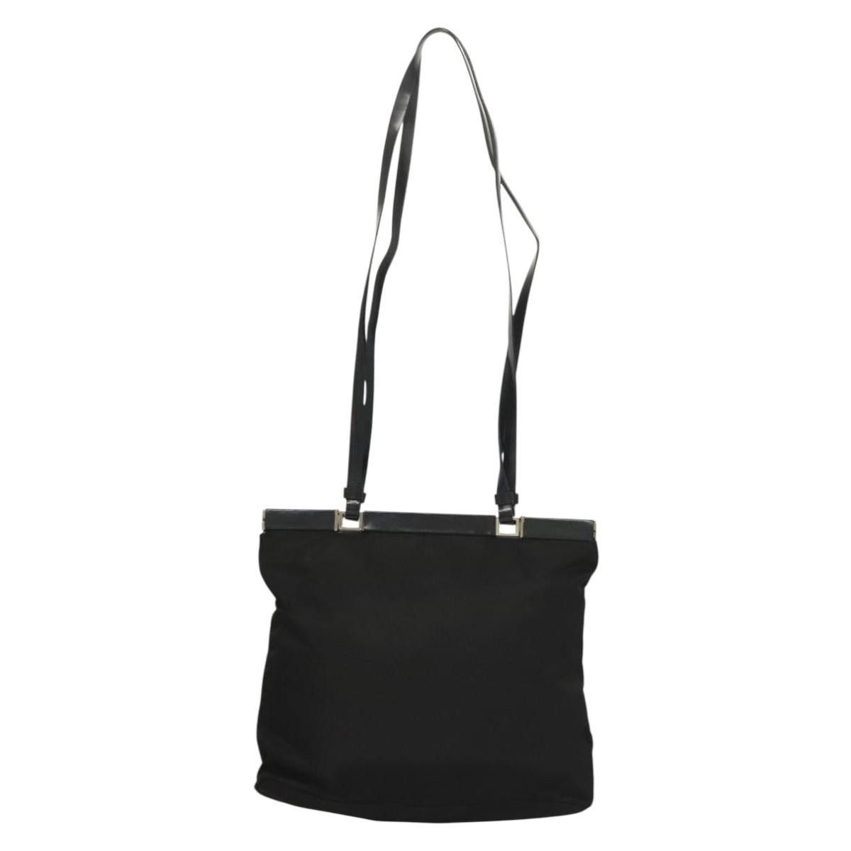 Prada PRADA Shoulder Bag Nylon Black Silver Size ONE SIZE - 3 Thumbnail