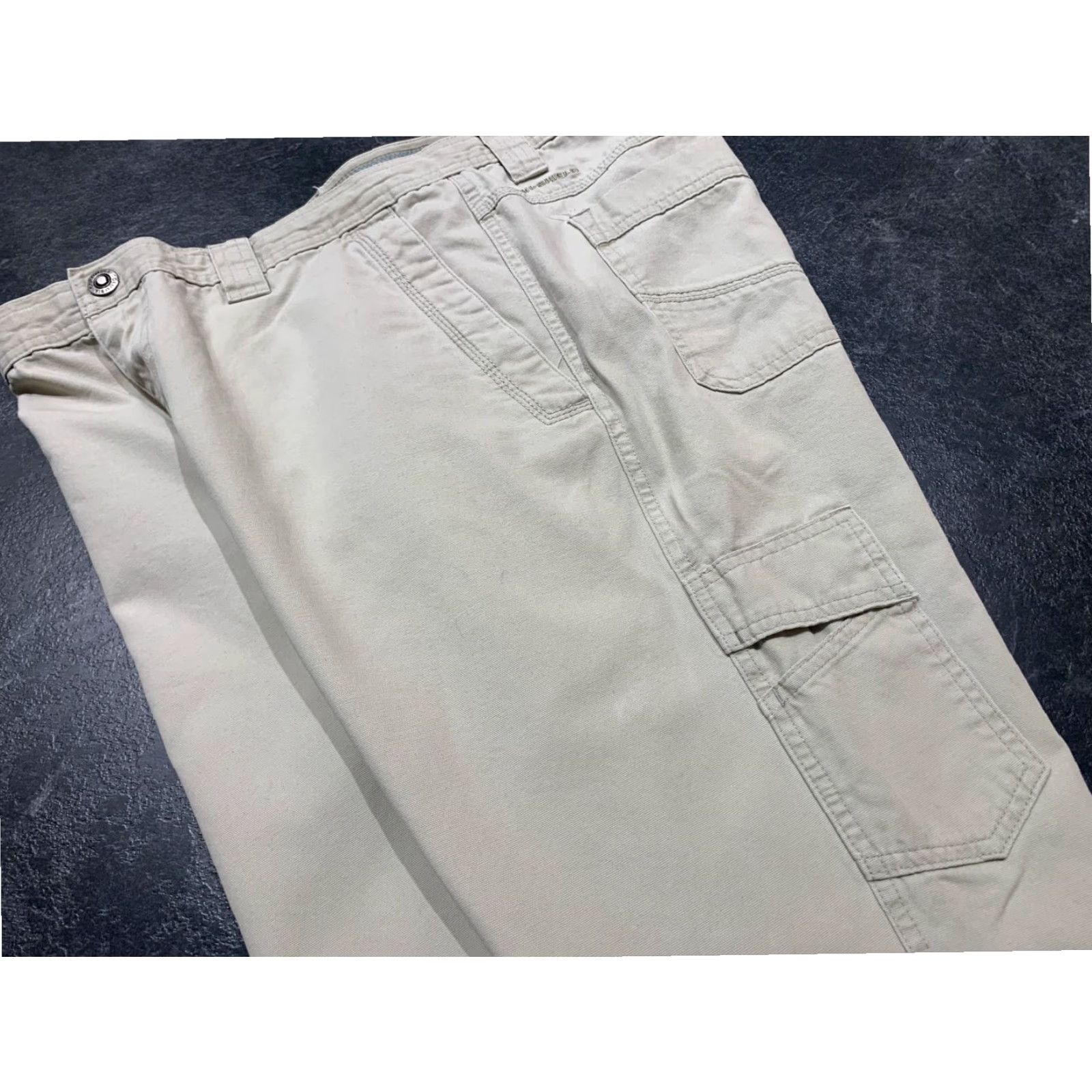 Vintage Mens Columbia Cargo Pants 36x30 Beige Omni-Shield Hiking Outdoors Cotton Size US 36 / EU 52 - 6 Thumbnail