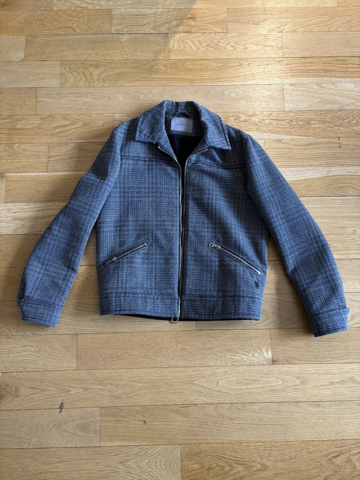 Lanvin Lanvin Checked Woven Jacket M Size US M / EU 48-50 / 2 - 1 Thumbnail