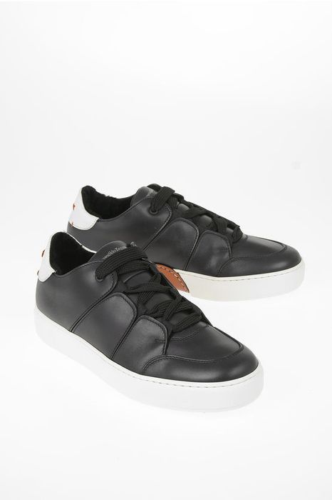 Ermenegildo Zegna COUTURE Leather TIZIANO Sneakers | Grailed