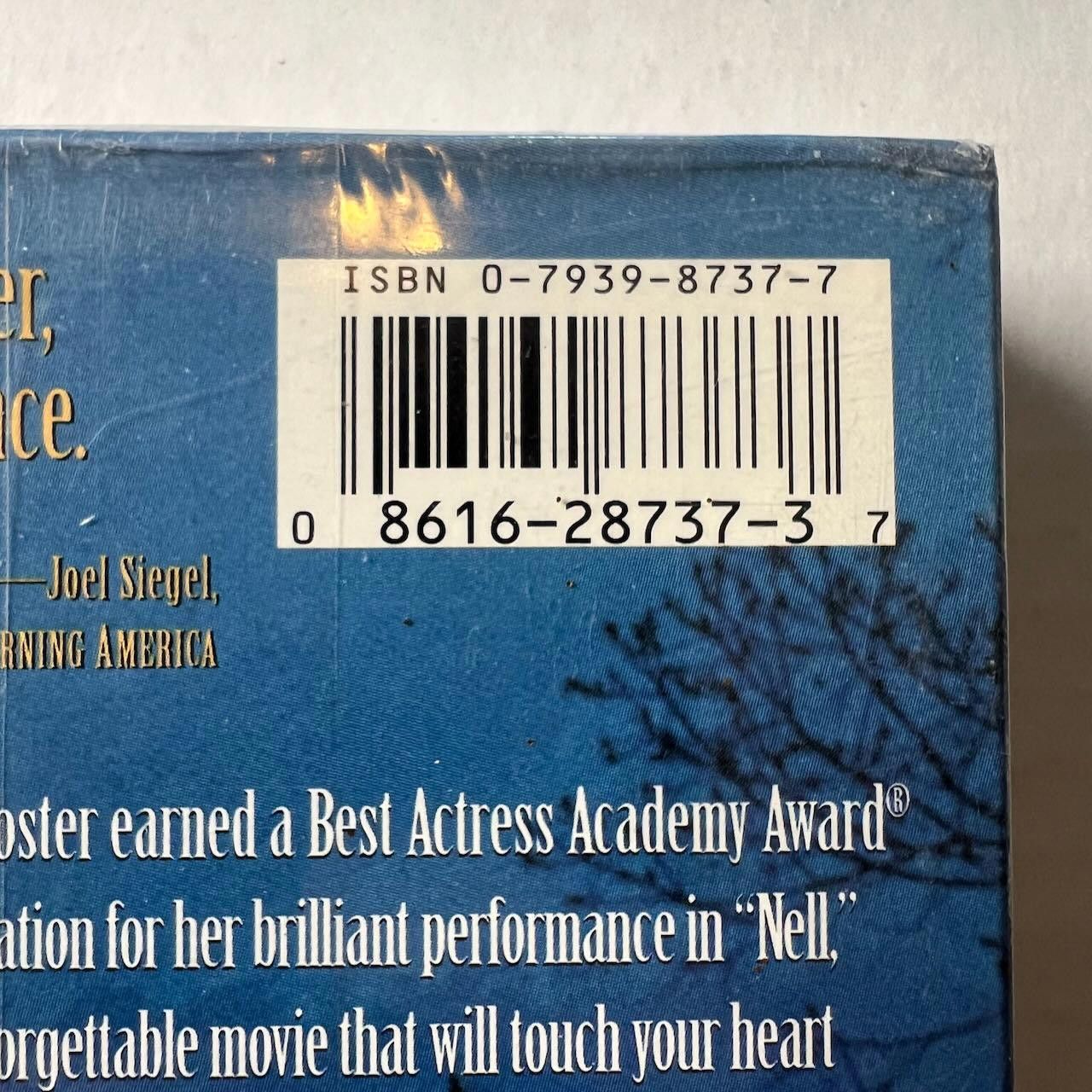 Designer Nell VHS Jodie Foster Liam Neeson RARE Movie Club SEALED Size ONE SIZE - 4 Thumbnail