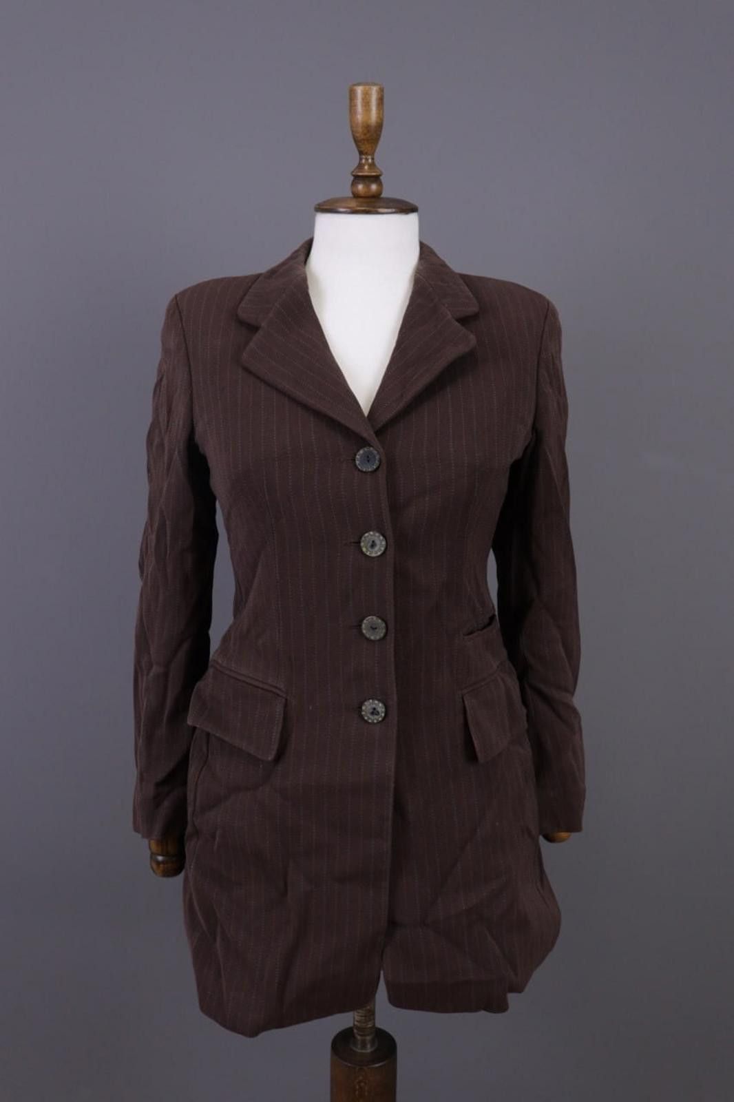 Escada Escada Elements Brown Single Blazer Coat Jacket Size 34 Size M / US 6-8 / IT 42-44 - 1 Thumbnail