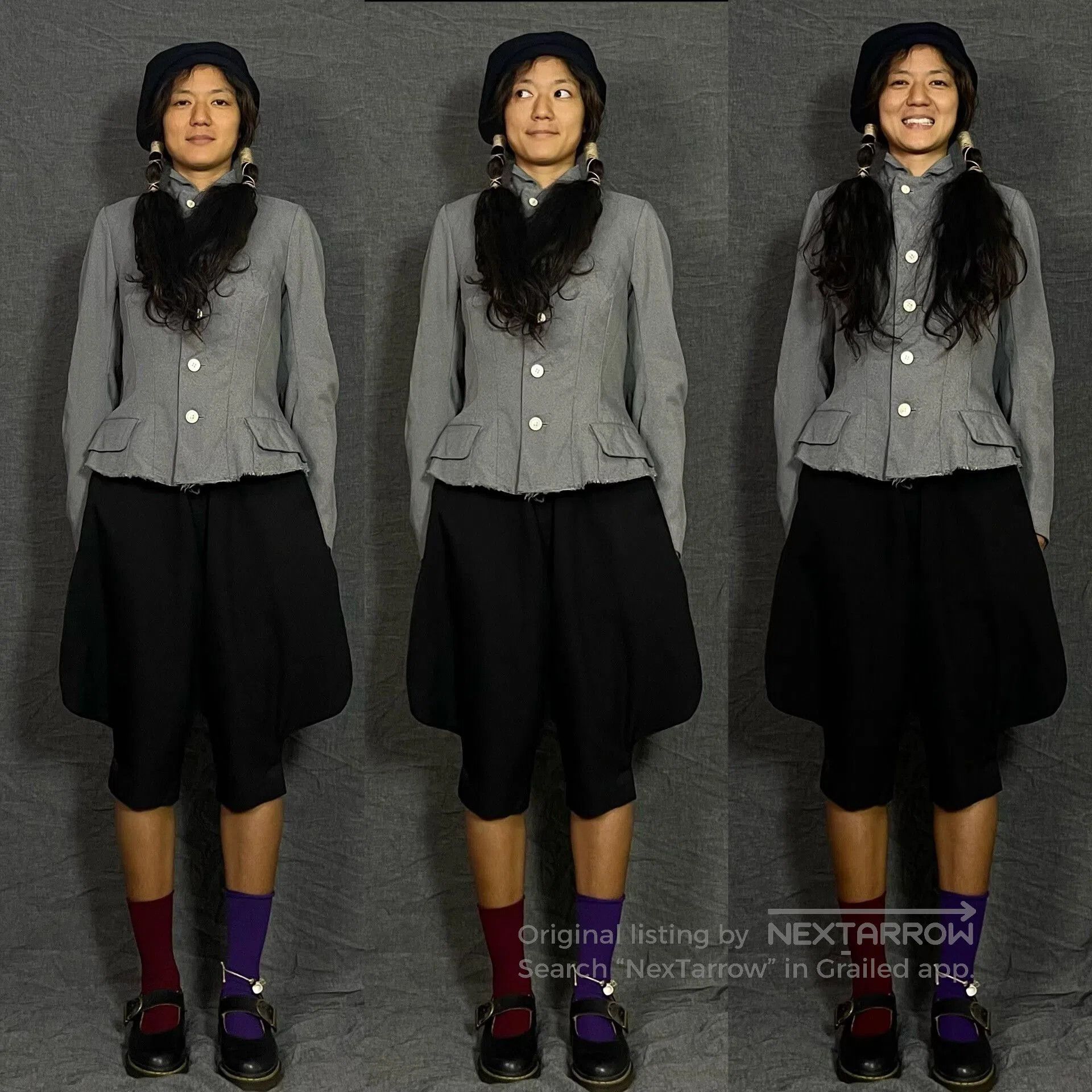 Comme des Garcons CDG Gray Tailored Small Blazer. Size S / US 4 / IT 40 - 7 Thumbnail