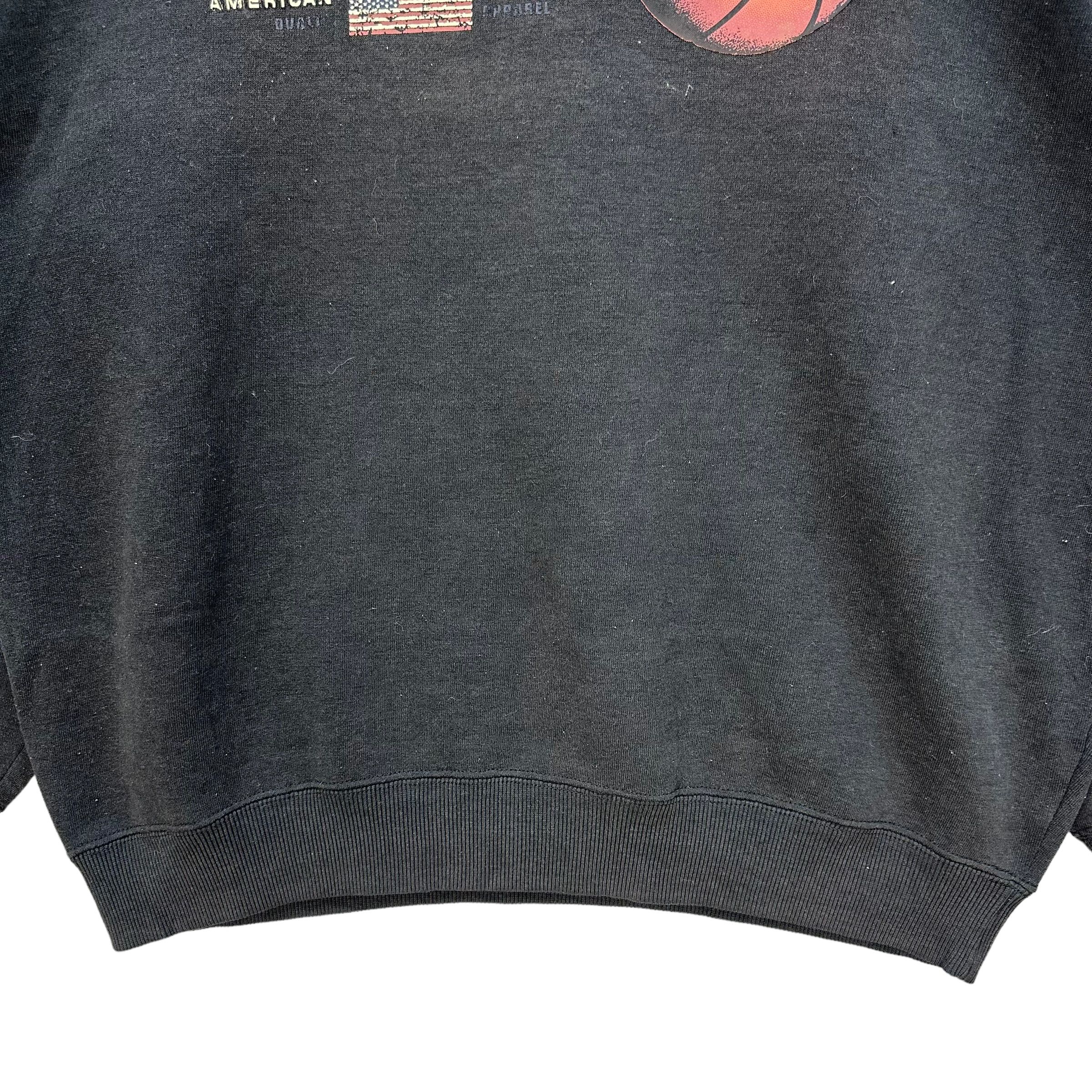 Vintage UAS HARDCOURT LEGENDS BASKETBALL SWEATSHIRT #8795-027 Size US XL / EU 56 / 4 - 3 Thumbnail