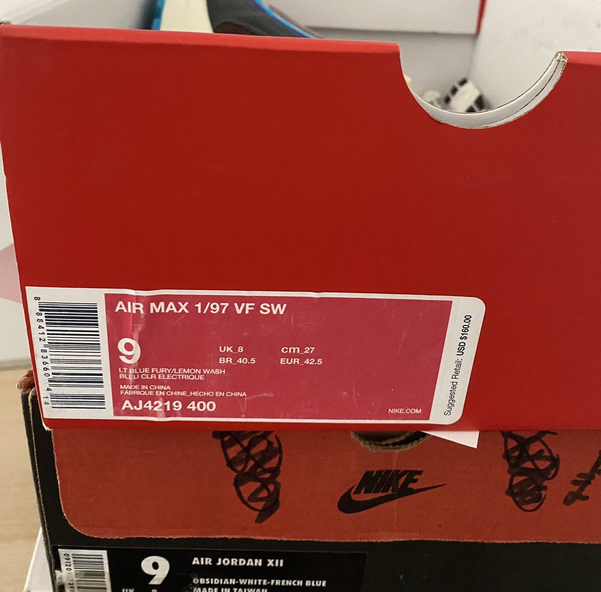 Nike Nike Air Max 1/97 Sean Wotherspoon Size US 9 / EU 42 - 7 Thumbnail